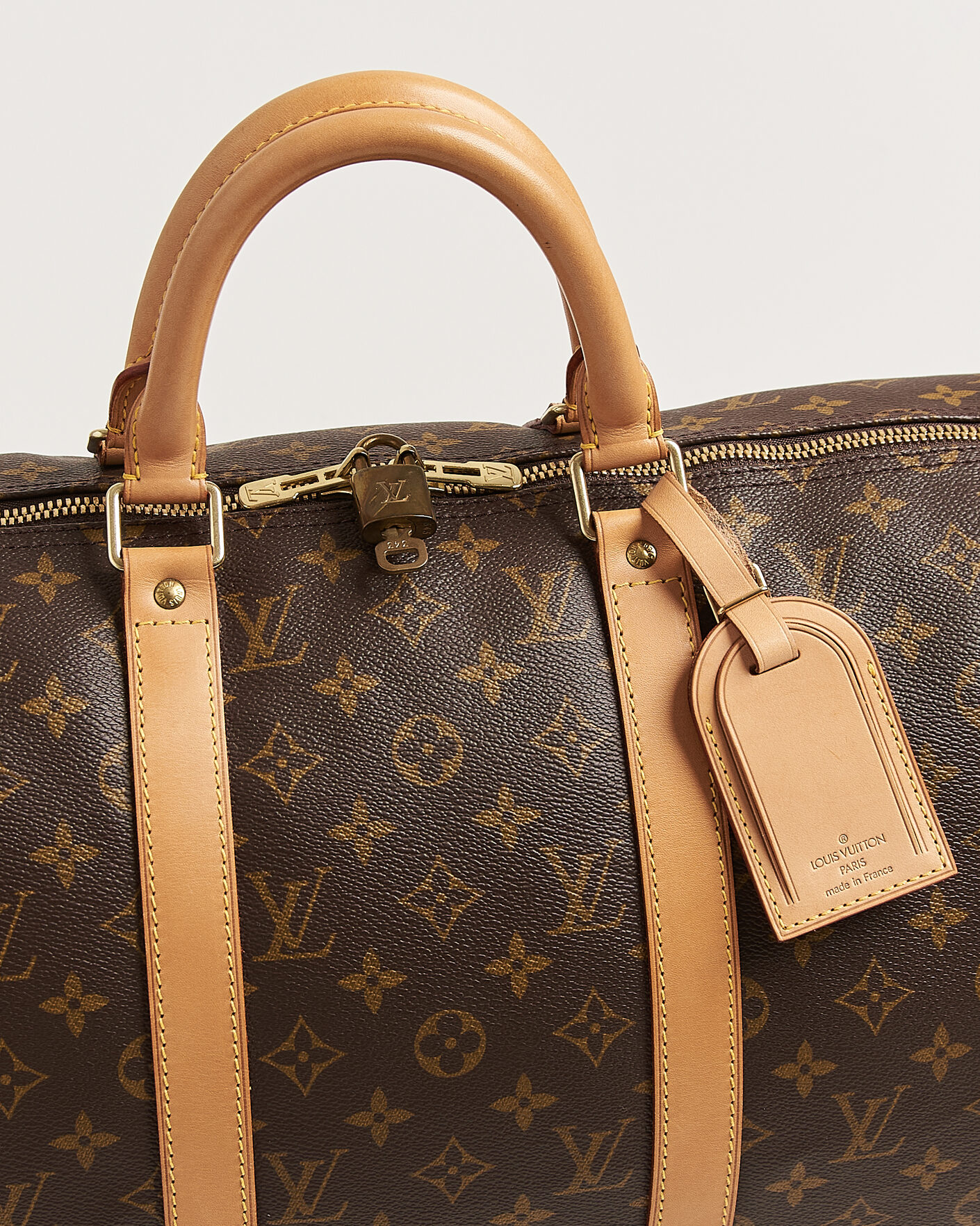 Heren | Pre-Owned & Vintage Bags | Louis Vuitton Pre-Owned | Keepall 50 Bandouliére Monogram