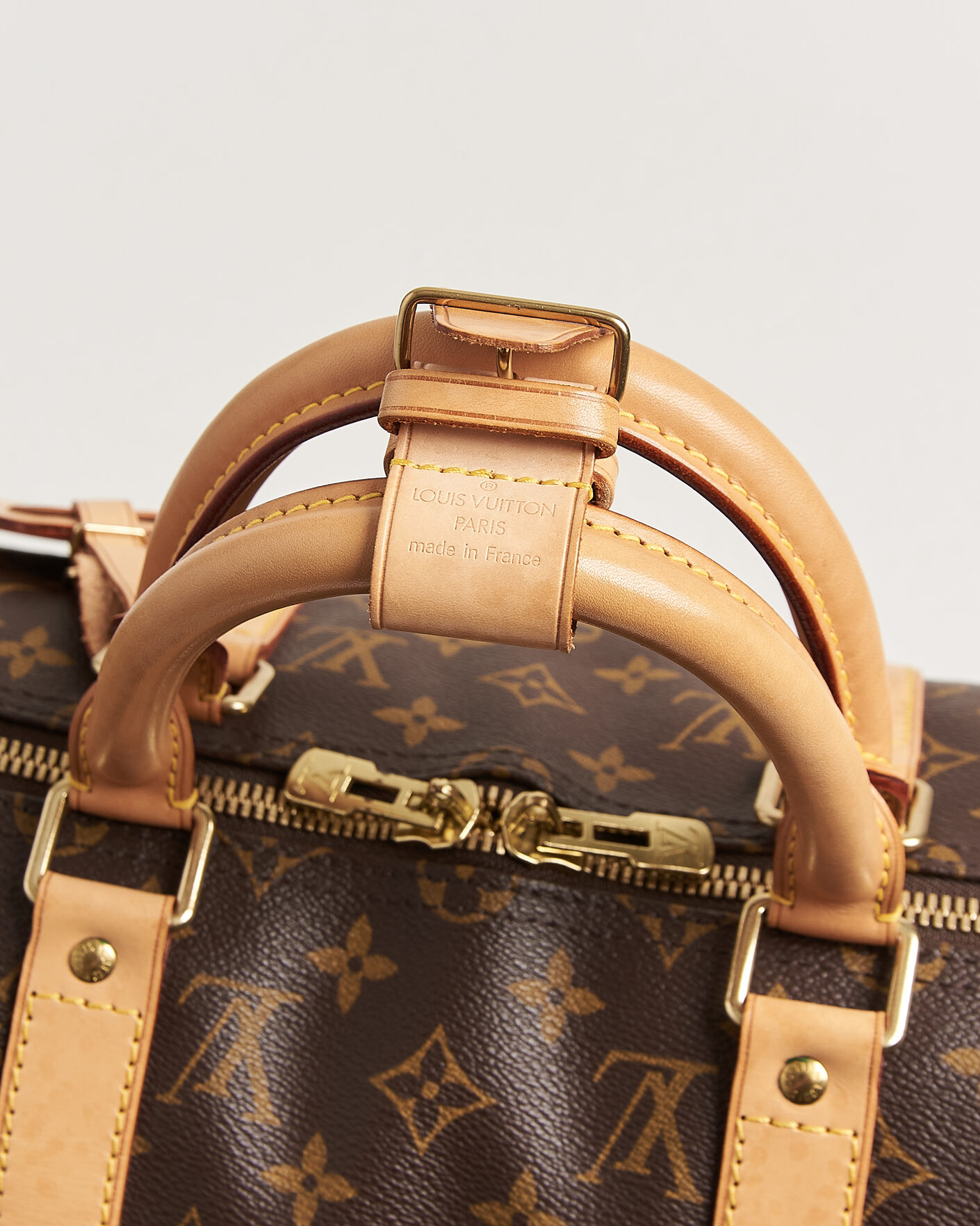 Heren | Pre-Owned & Vintage Bags | Louis Vuitton Pre-Owned | Keepall 50 Bandouliére Monogram