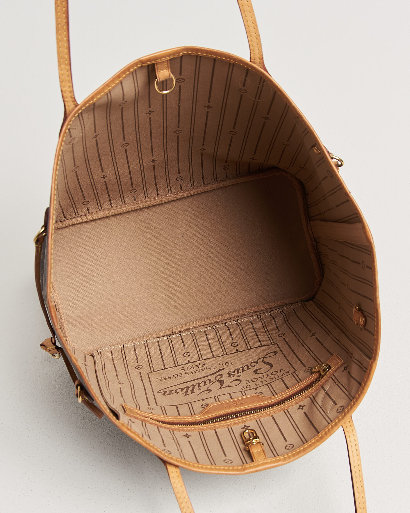 Heren | Pre-Owned & Vintage Bags | Louis Vuitton Pre-Owned | Neverfull MM Monogram