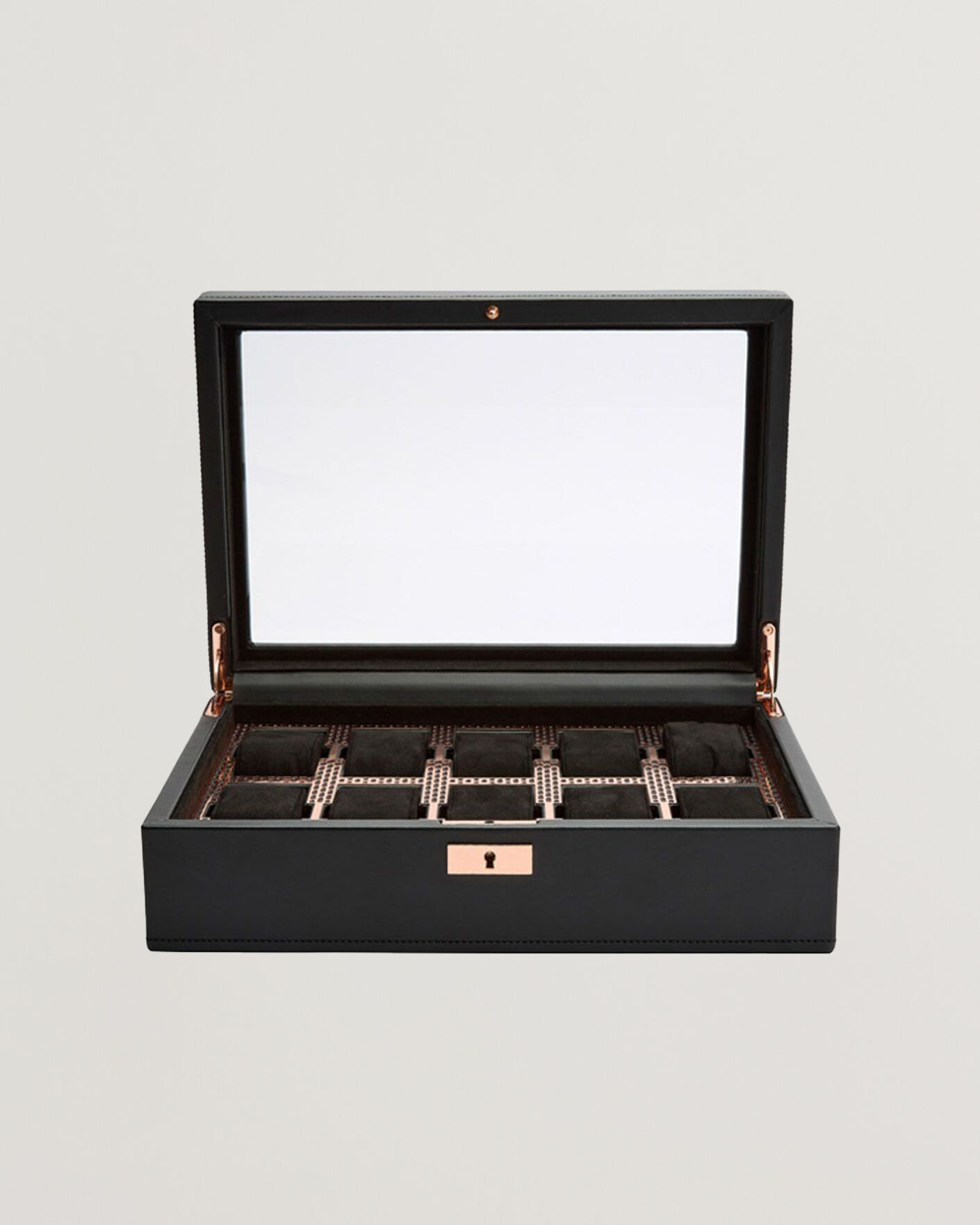Heren | Horloge & juwelendozen | WOLF | Axis 10-Piece Watch Box Copper