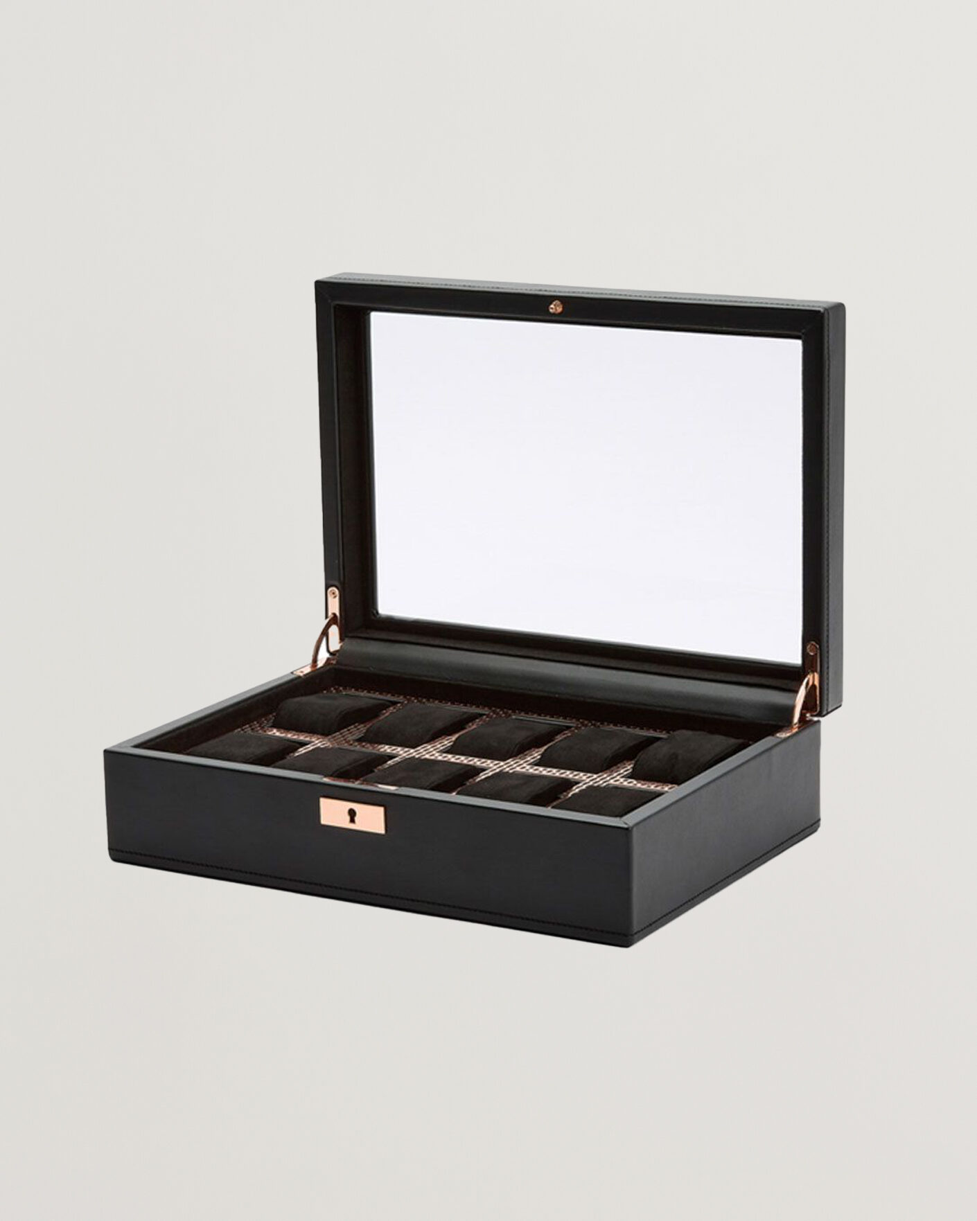 Heren | Horloge & juwelendozen | WOLF | Axis 10-Piece Watch Box Copper