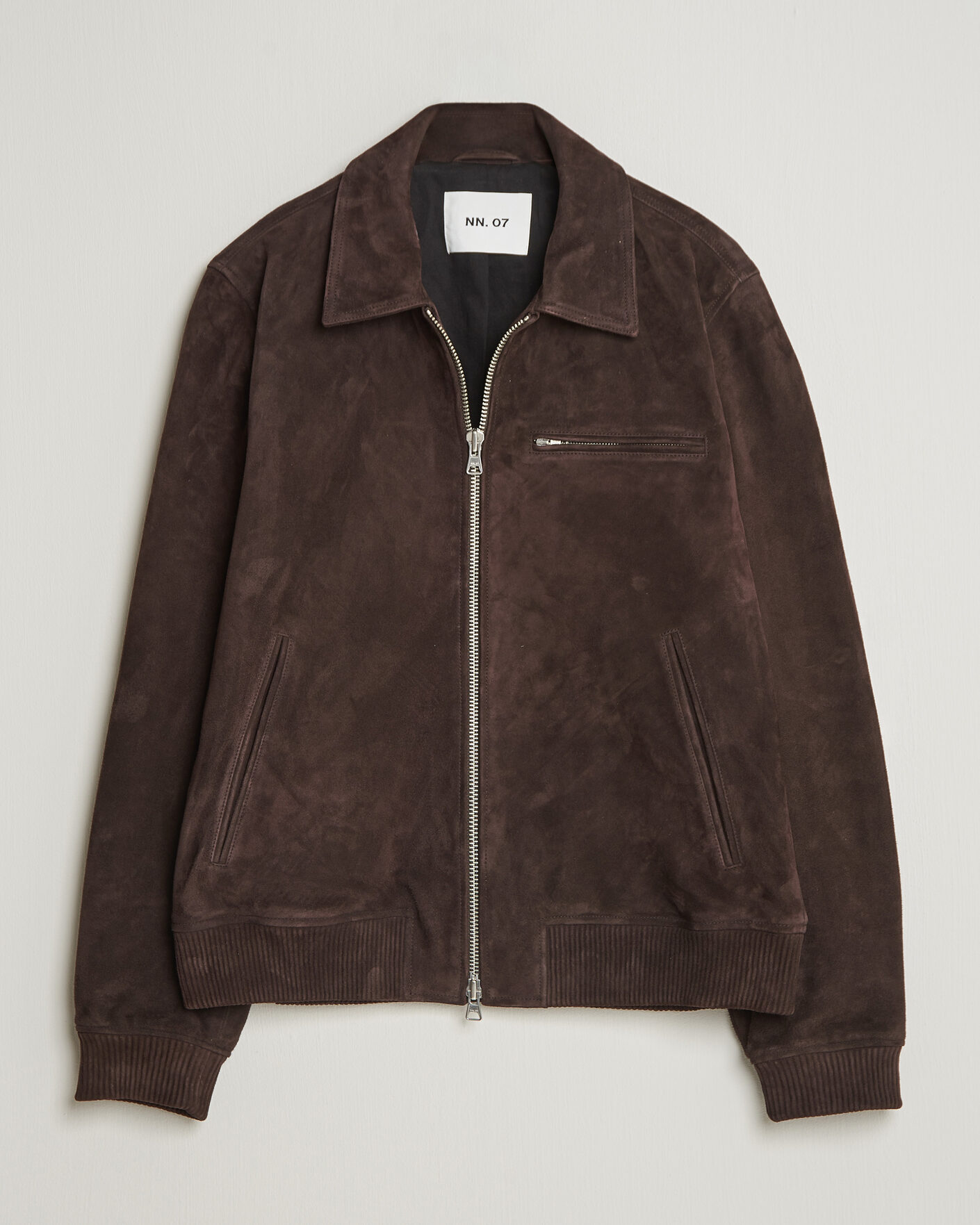 Heren | Jassen | NN07 | Owen Suede Jacket Dusky Port
