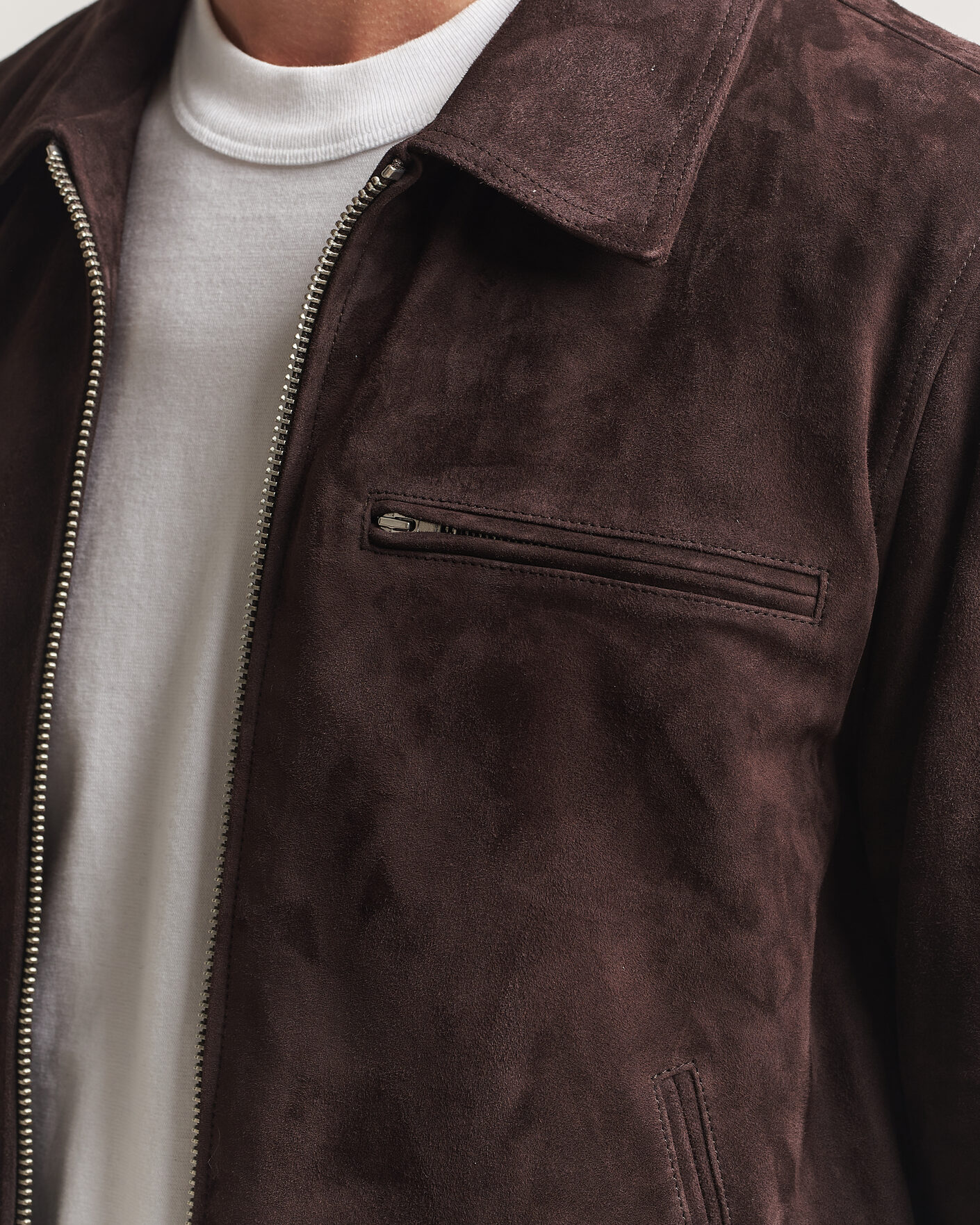 Heren | Jassen | NN07 | Owen Suede Jacket Dusky Port