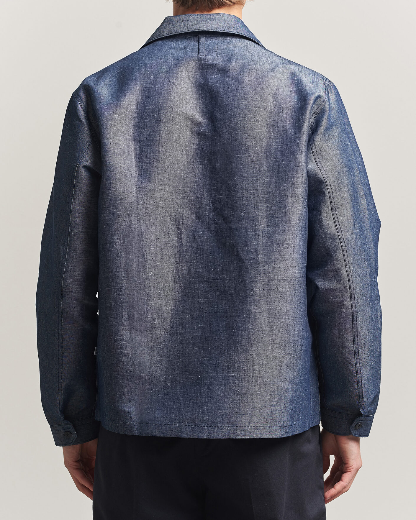 Heren | Overhemden | NN07 | Rob Denim Overshirt Raw Indigo
