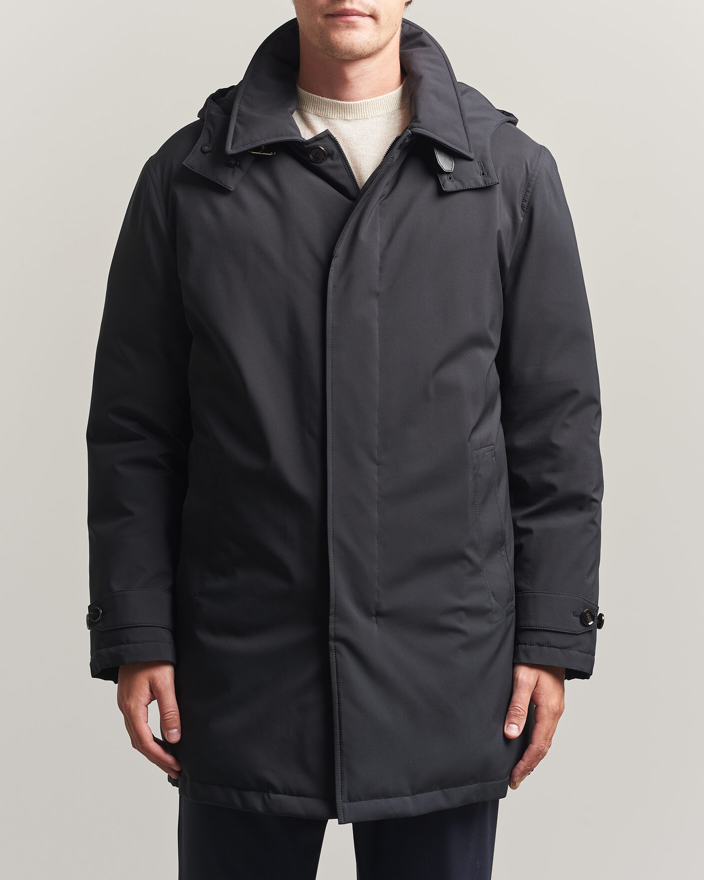 Heren | Jassen | Brioni | Performa Down Coat Navy