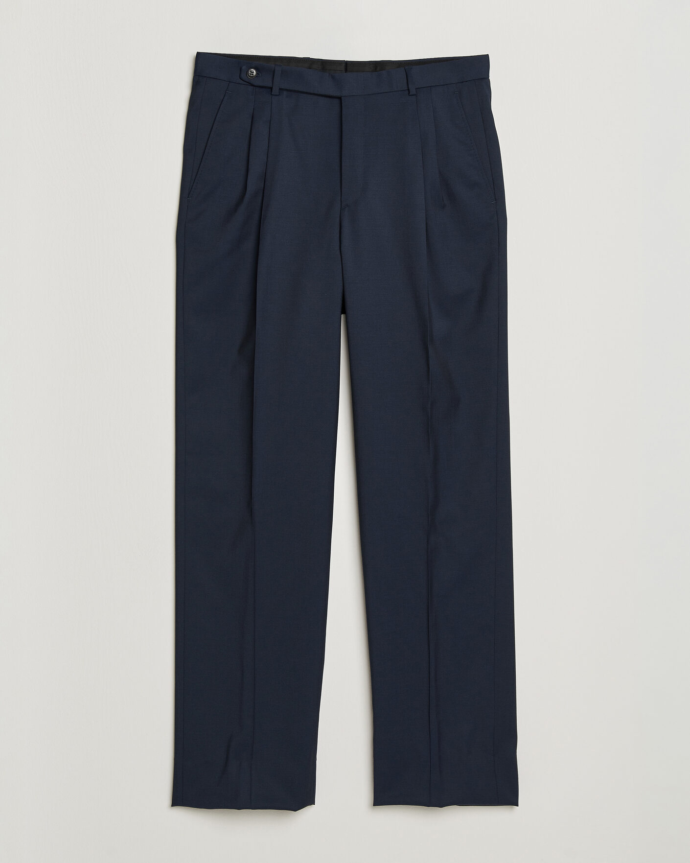 Heren | Broeken | Brioni | Capri Wool Trousers Navy