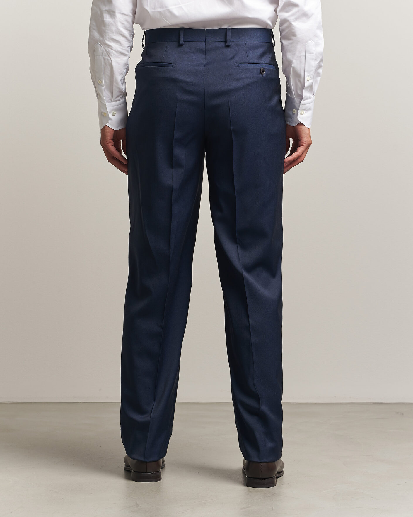 Heren | Broeken | Brioni | Capri Wool Trousers Navy