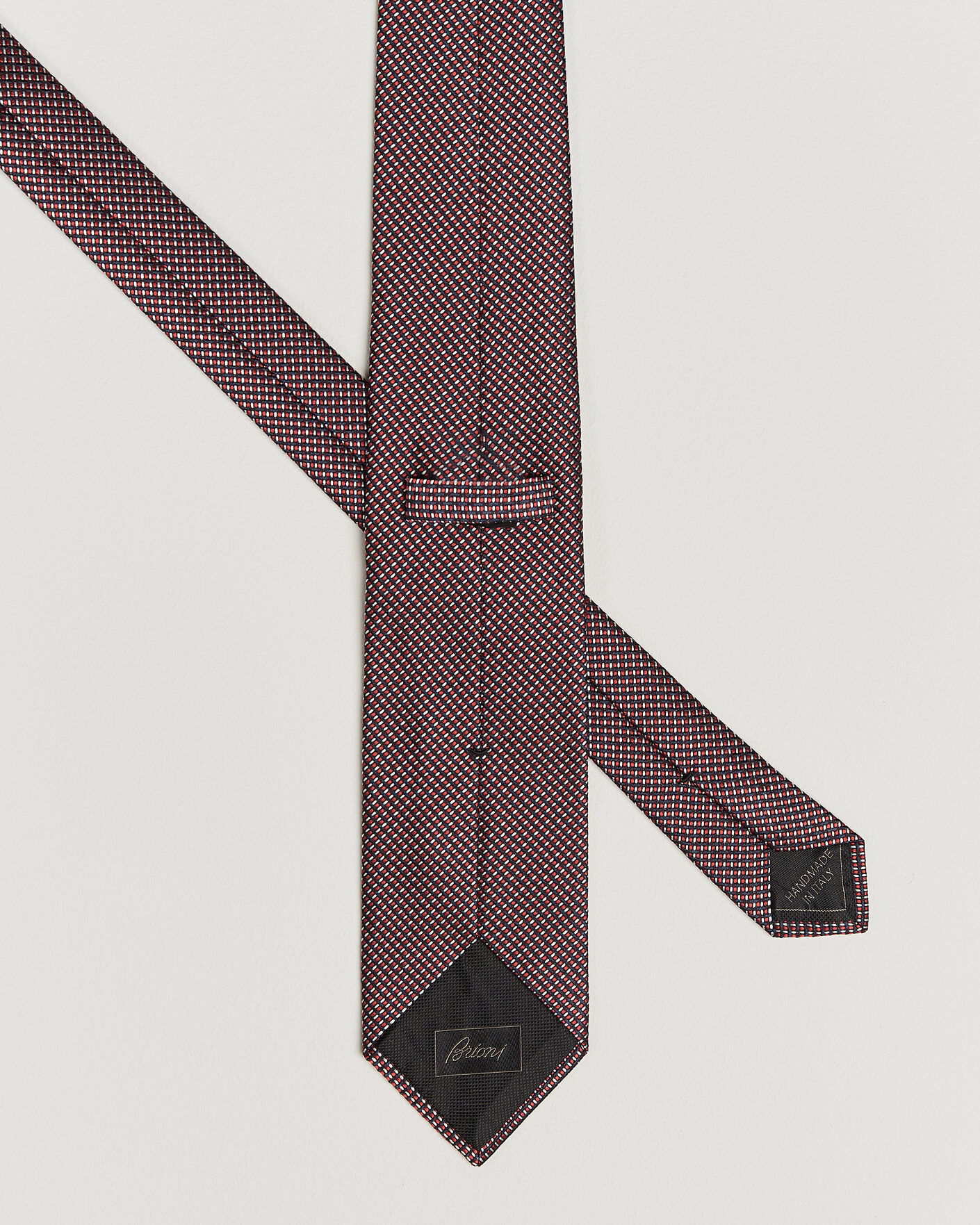 Heren | Stropdassen | Brioni | Jacquard Silk Tie Red