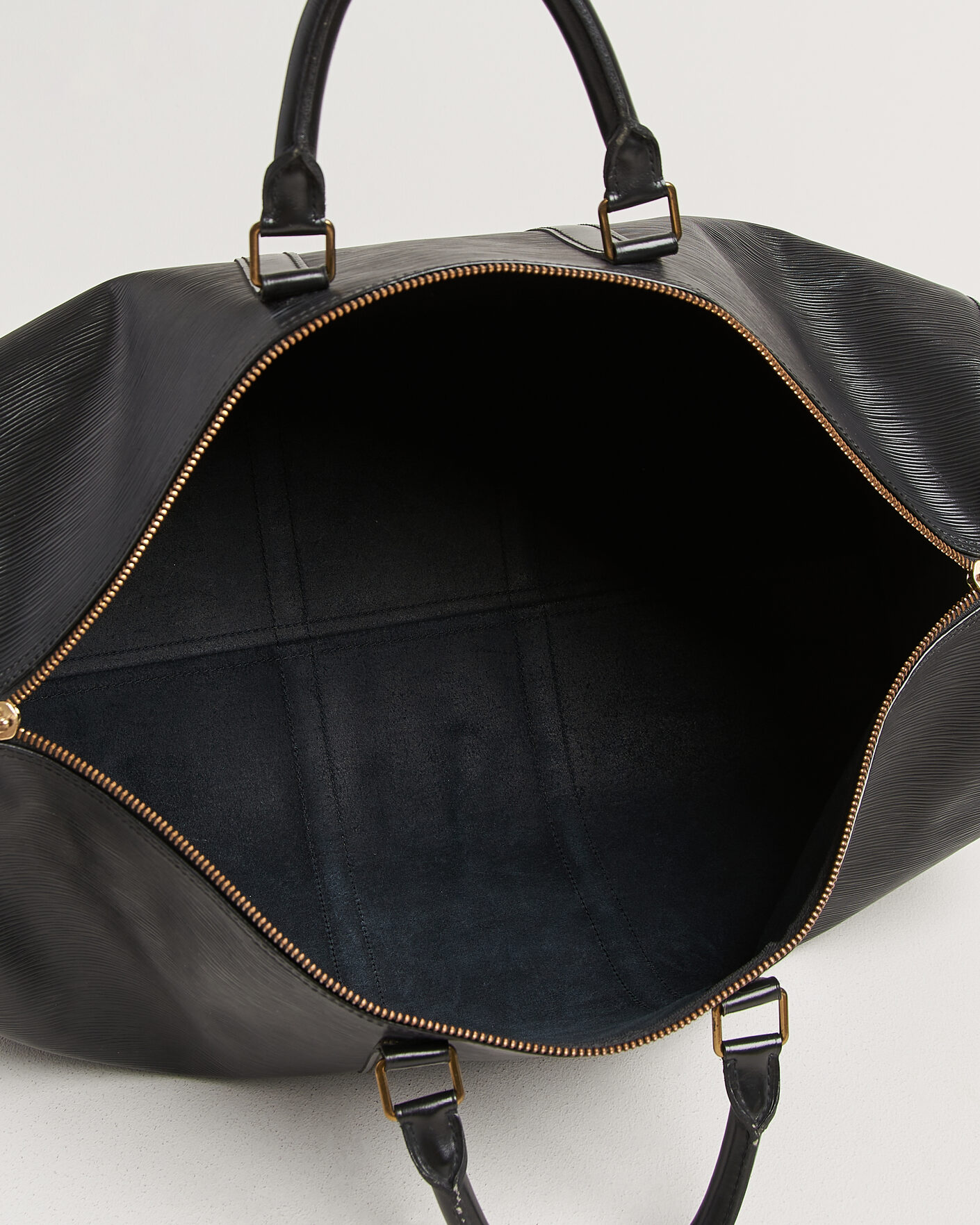 Heren | Pre-Owned & Vintage Bags | Louis Vuitton Pre-Owned | Keepall 55 Epi Leather Black