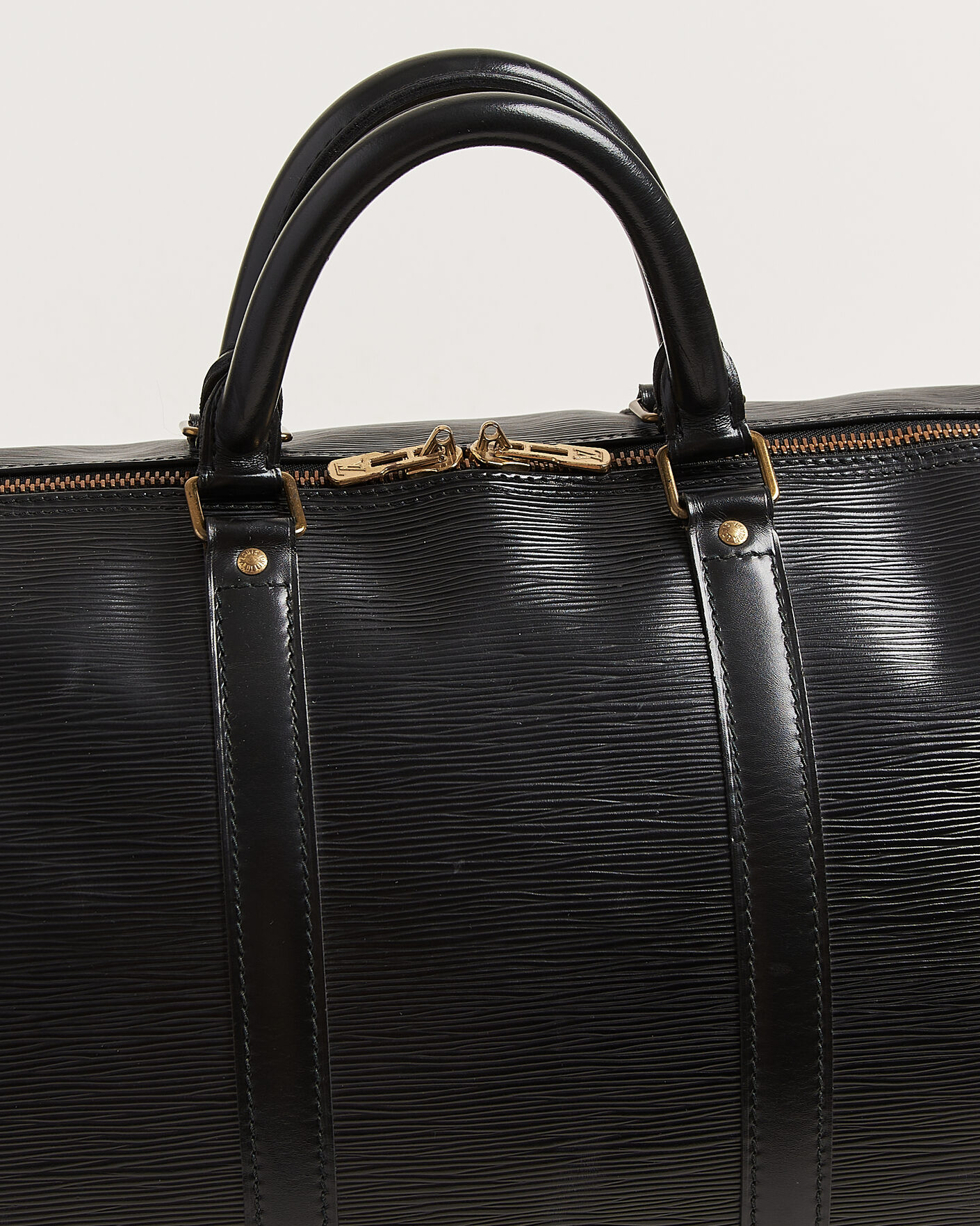 Heren | Pre-Owned & Vintage Bags | Louis Vuitton Pre-Owned | Keepall 55 Epi Leather Black