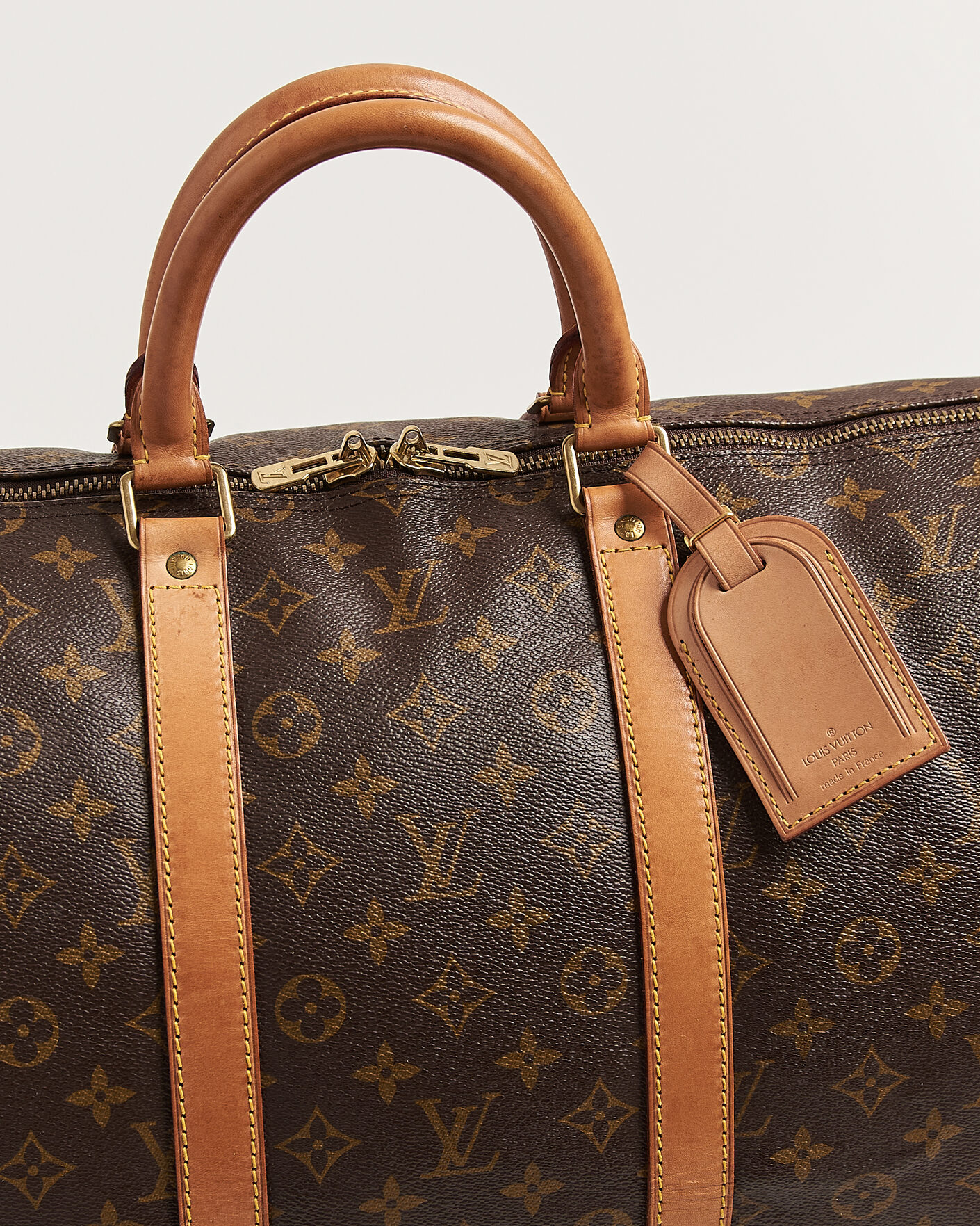Heren | Pre-Owned & Vintage Bags | Louis Vuitton Pre-Owned | Keepall 55 Monogram