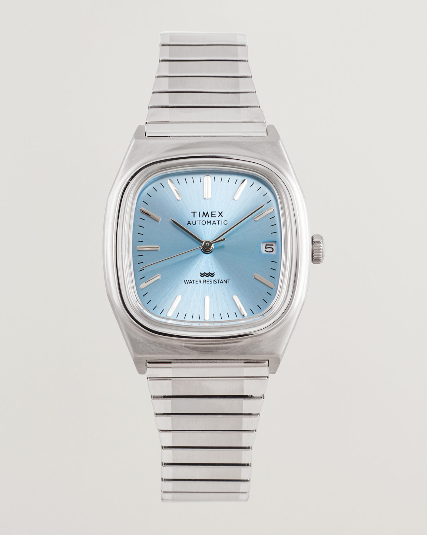 Heren | Timex 1983s Automatic Reissue 34mm Ice Blue Dial | Timex | 1983s Automatic Reissue 34mm Ice Blue Dial