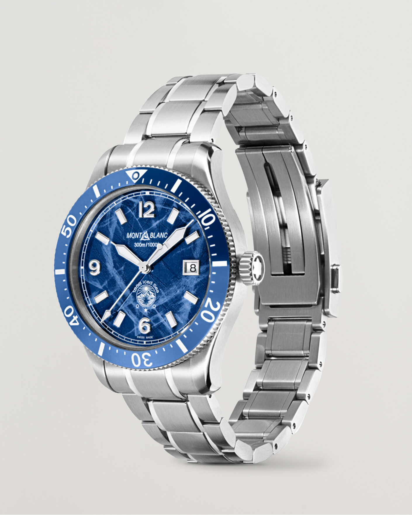 Heren | Montblanc Iced Sea Automatic Date Blue | Montblanc | Iced Sea Automatic Date Blue