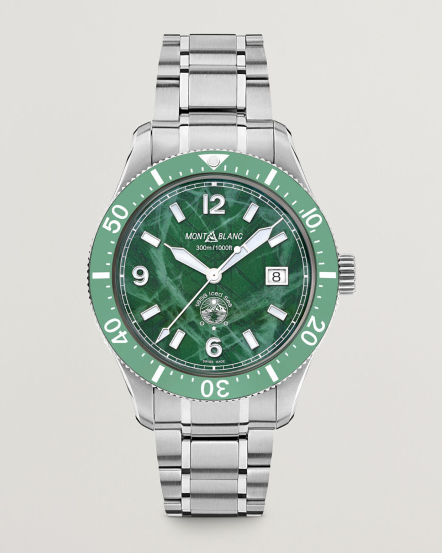 Heren | Montblanc Iced Sea Automatic Date Green | Montblanc | Iced Sea Automatic Date Green
