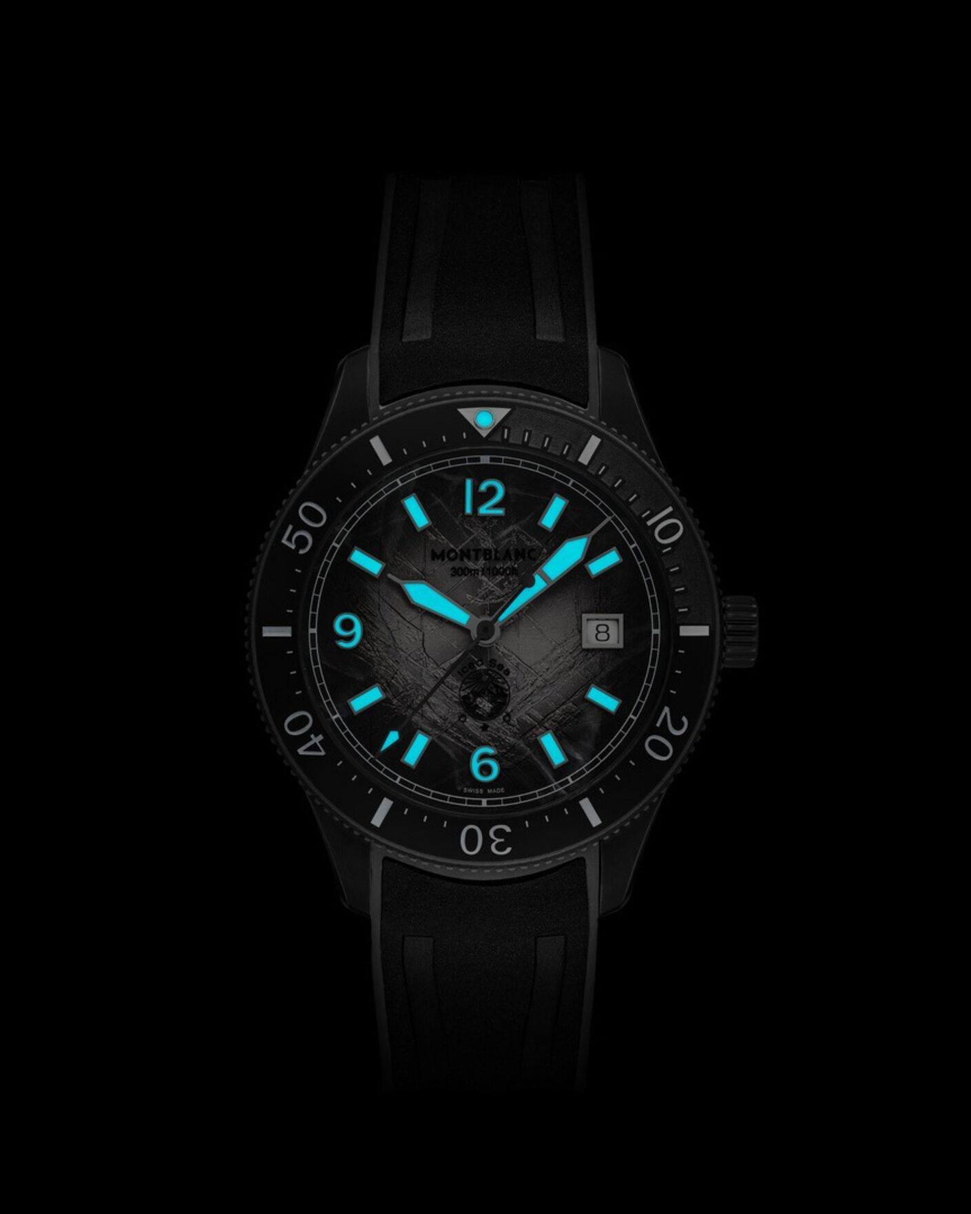 Heren | Montblanc Iced Sea Automatic Date 0 Oxygen Grey | Montblanc | Iced Sea Automatic Date 0 Oxygen Grey