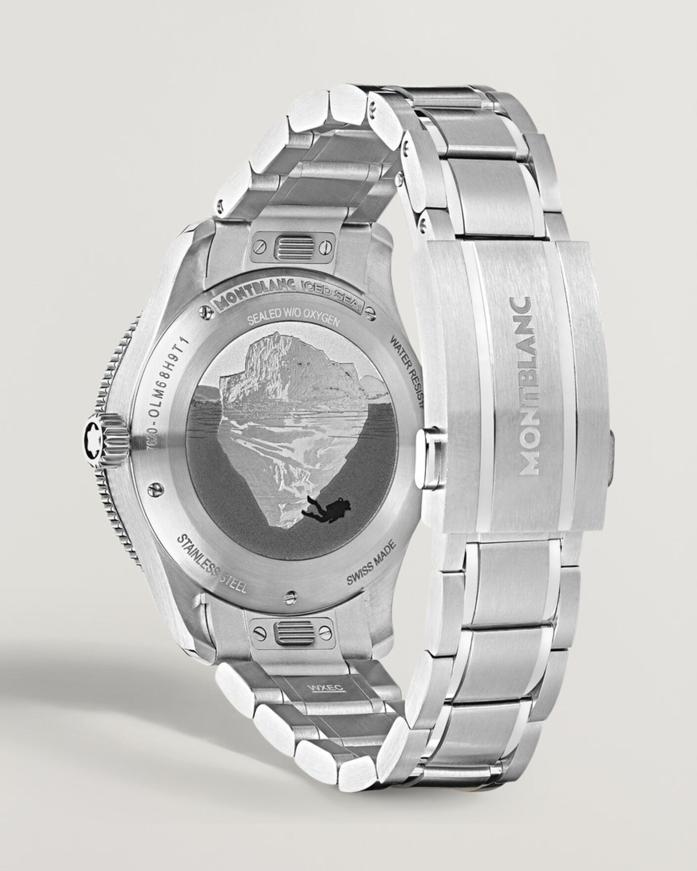 Heren | Montblanc Iced Sea Automatic Date 0 Oxygen Light Blue | Montblanc | Iced Sea Automatic Date 0 Oxygen Light Blue