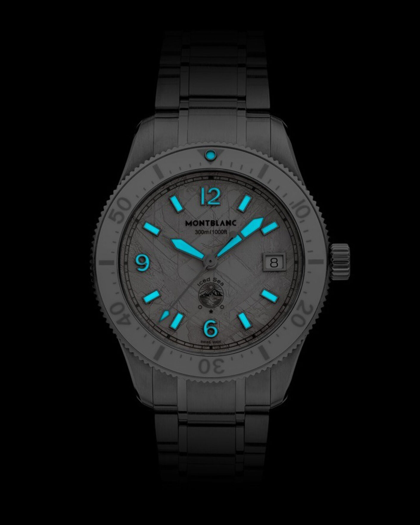 Heren | Montblanc Iced Sea Automatic Date 0 Oxygen White | Montblanc | Iced Sea Automatic Date 0 Oxygen White