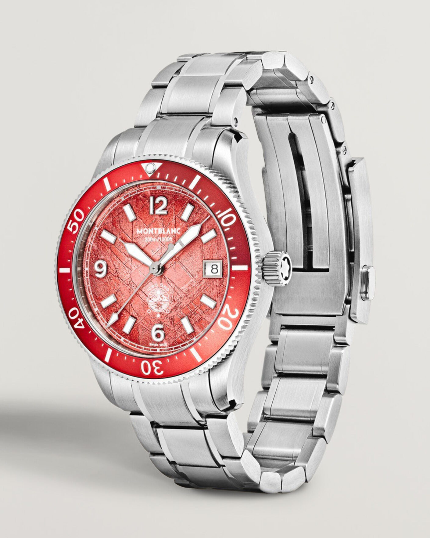 Heren | Montblanc Iced Sea Automatic Date 0 Oxygen Limited Red | Montblanc | Iced Sea Automatic Date 0 Oxygen Limited Red