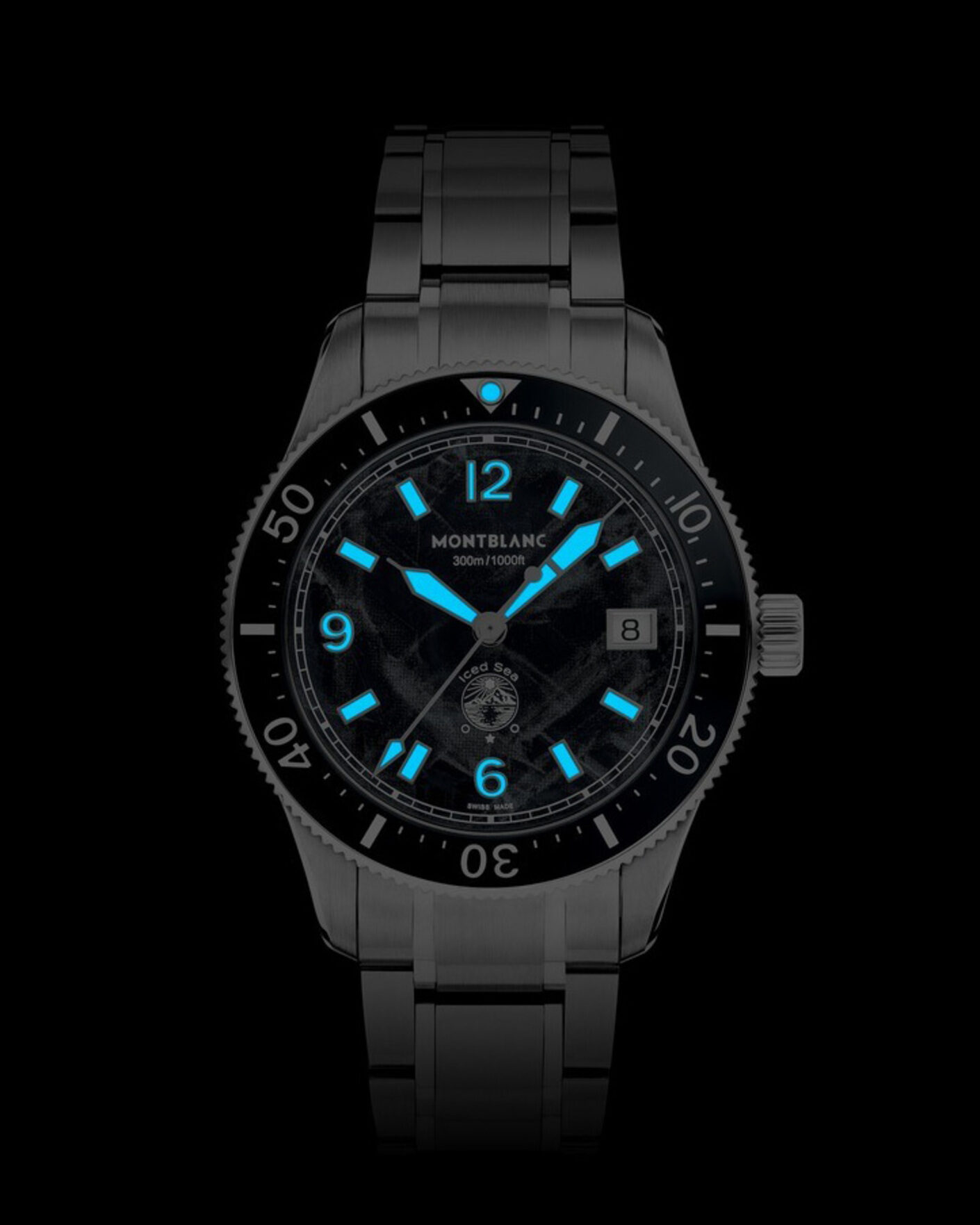 Heren | Montblanc Iced Sea Automatic Date 0 Oxygen Black | Montblanc | Iced Sea Automatic Date 0 Oxygen Black