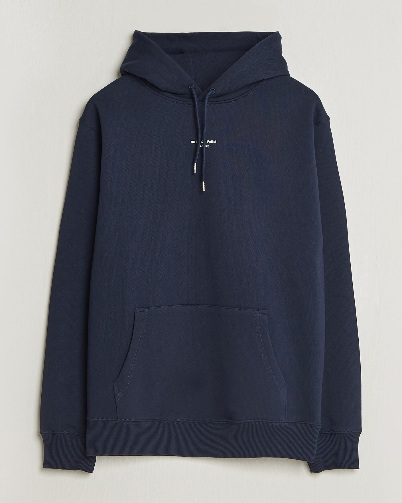 Heren | Truien | Drôle de Monsieur | Classic Slogan Hoodie Navy