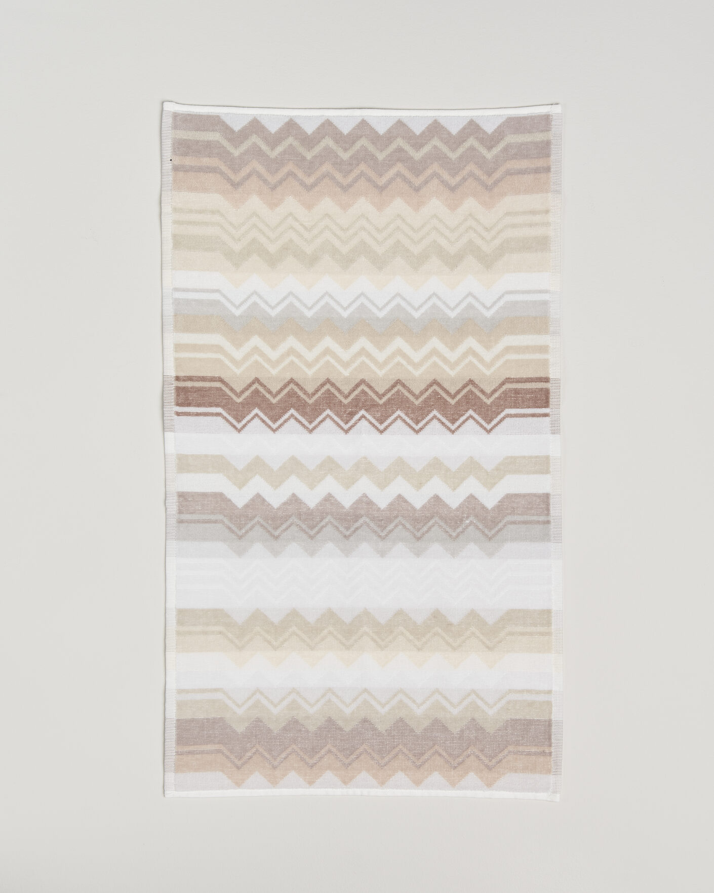 Heren | Stoffen | Missoni Home | Giacomo Hand Towel 70x40cm Beige