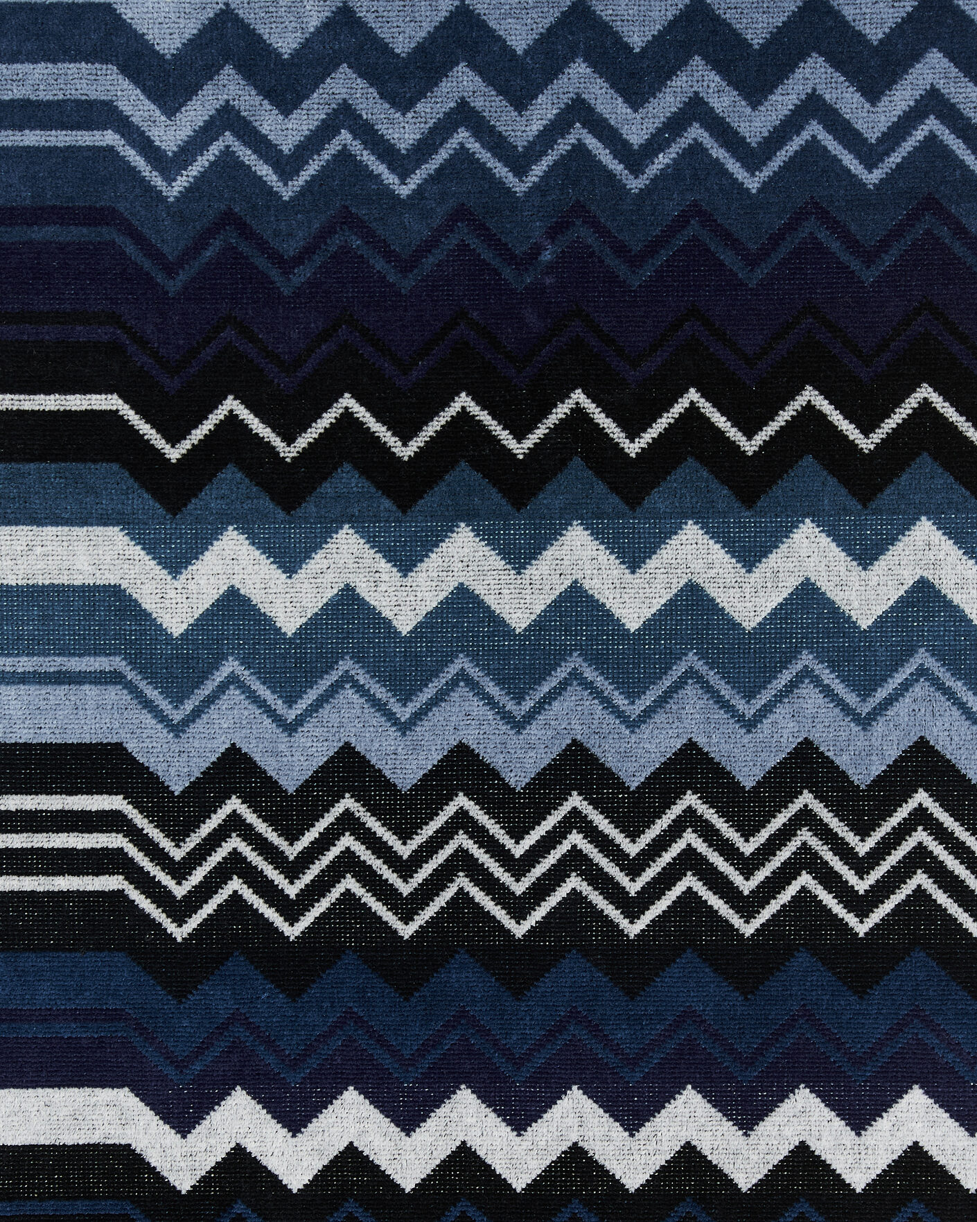 Heren | Stoffen | Missoni Home | Giacomo Hand Towel 70x40cm Multi Blue