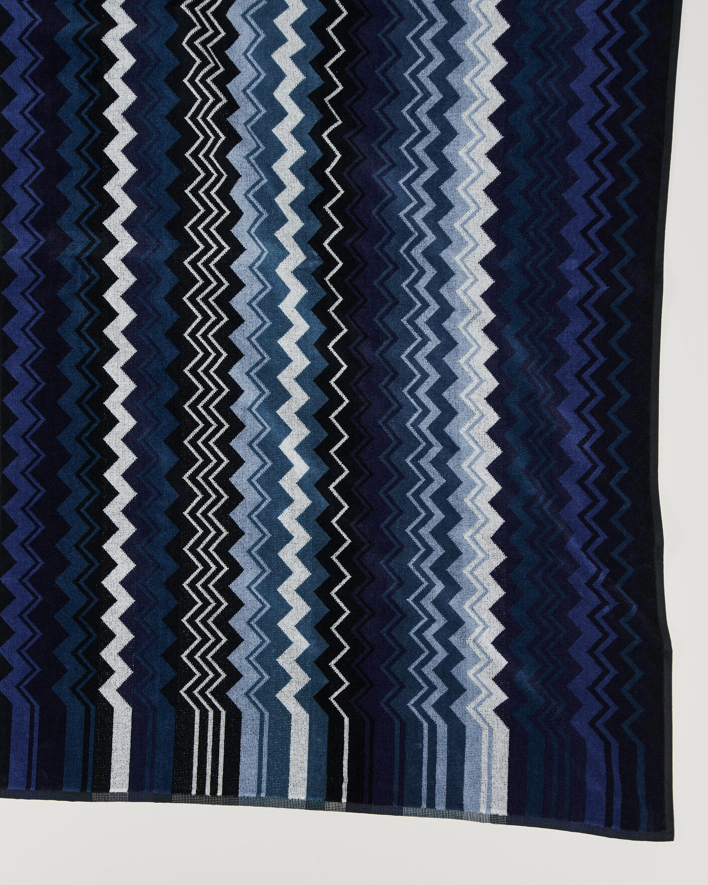 Heren | Stoffen | Missoni Home | Giacomo Bath Towel 70x115cm Multi Blue