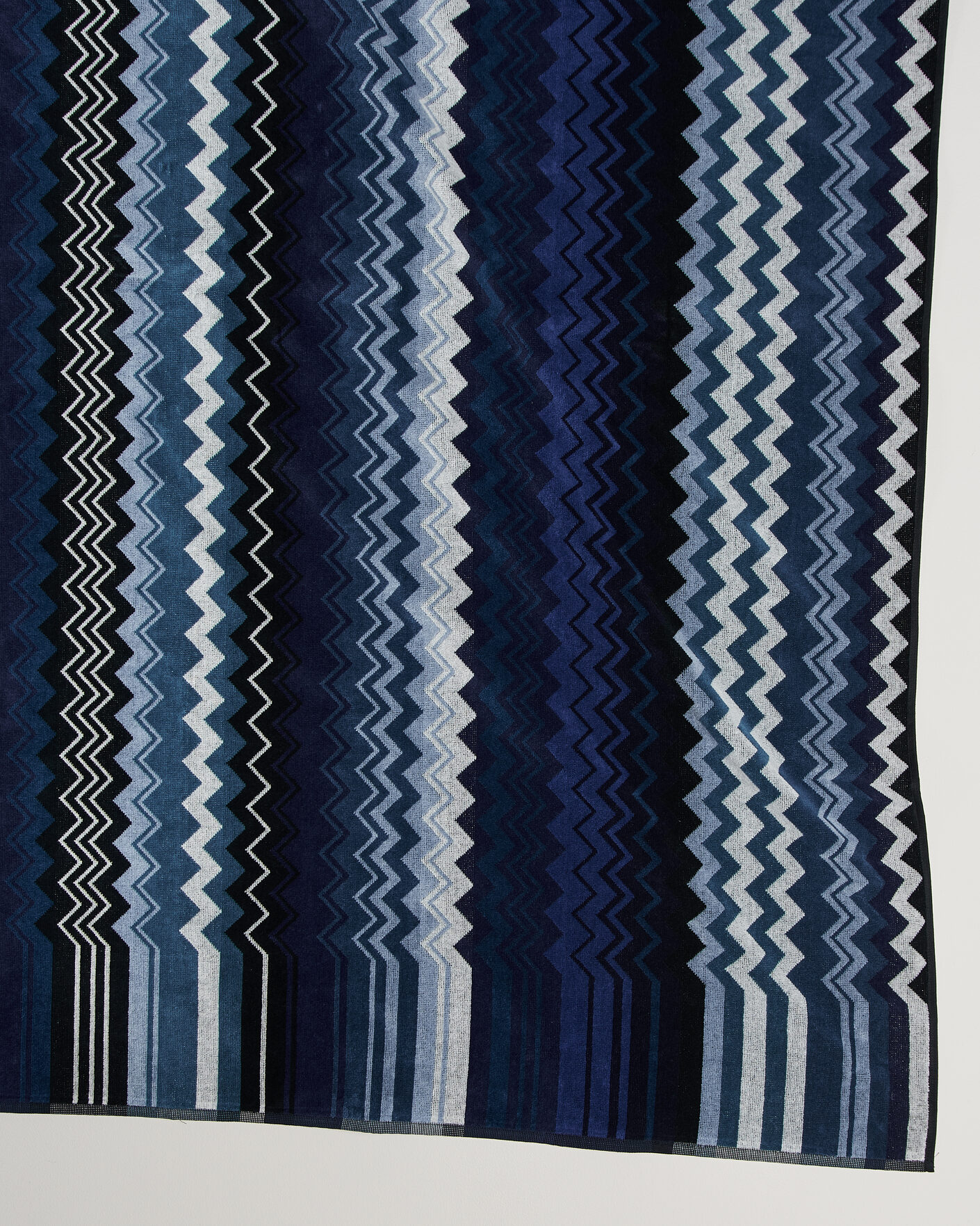 Heren | Stoffen | Missoni Home | Giacomo Bath Sheet 100x150cm Multi Blue