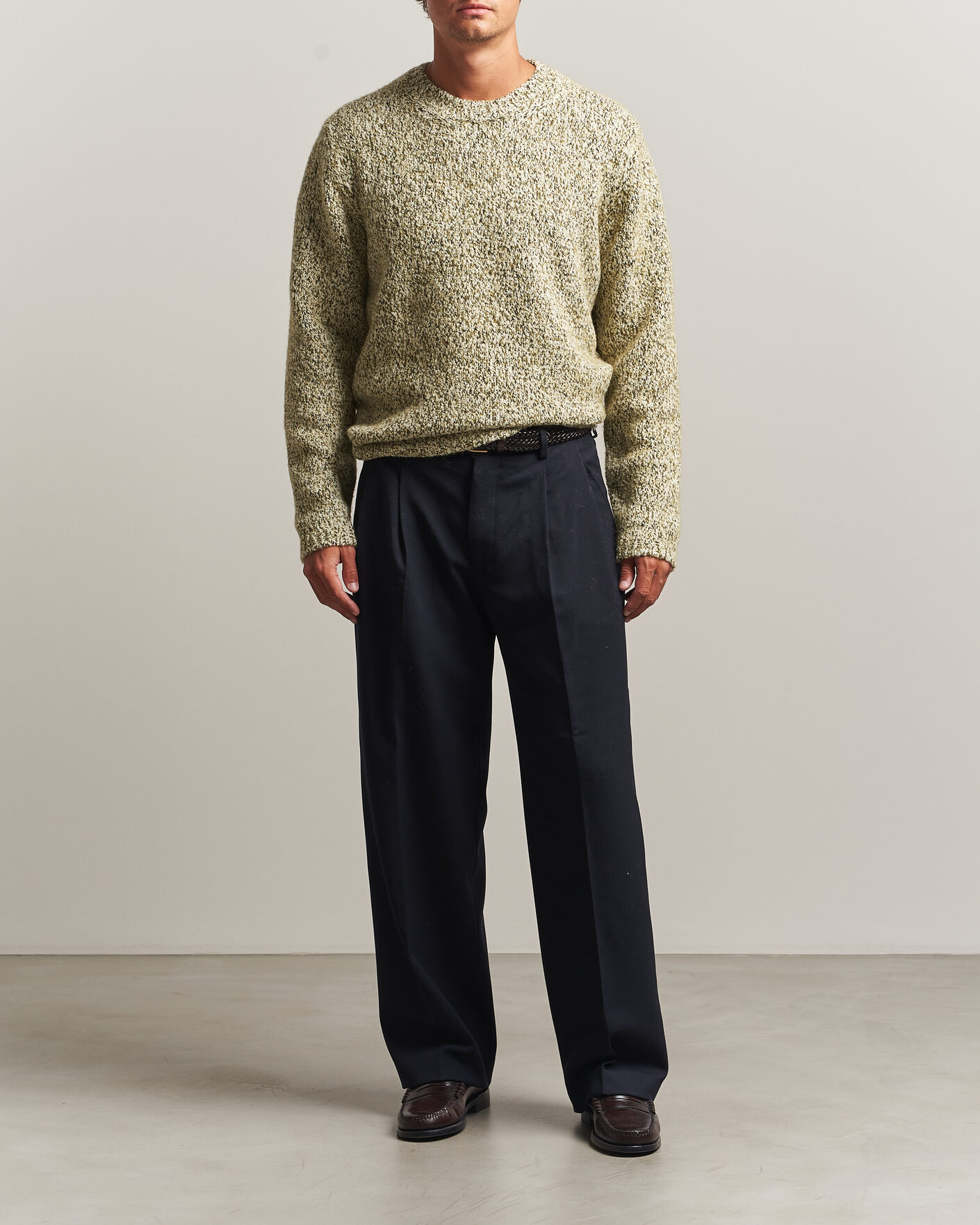 Heren | Truien | Massimo Alba | Chad Mouline Sweater Olive