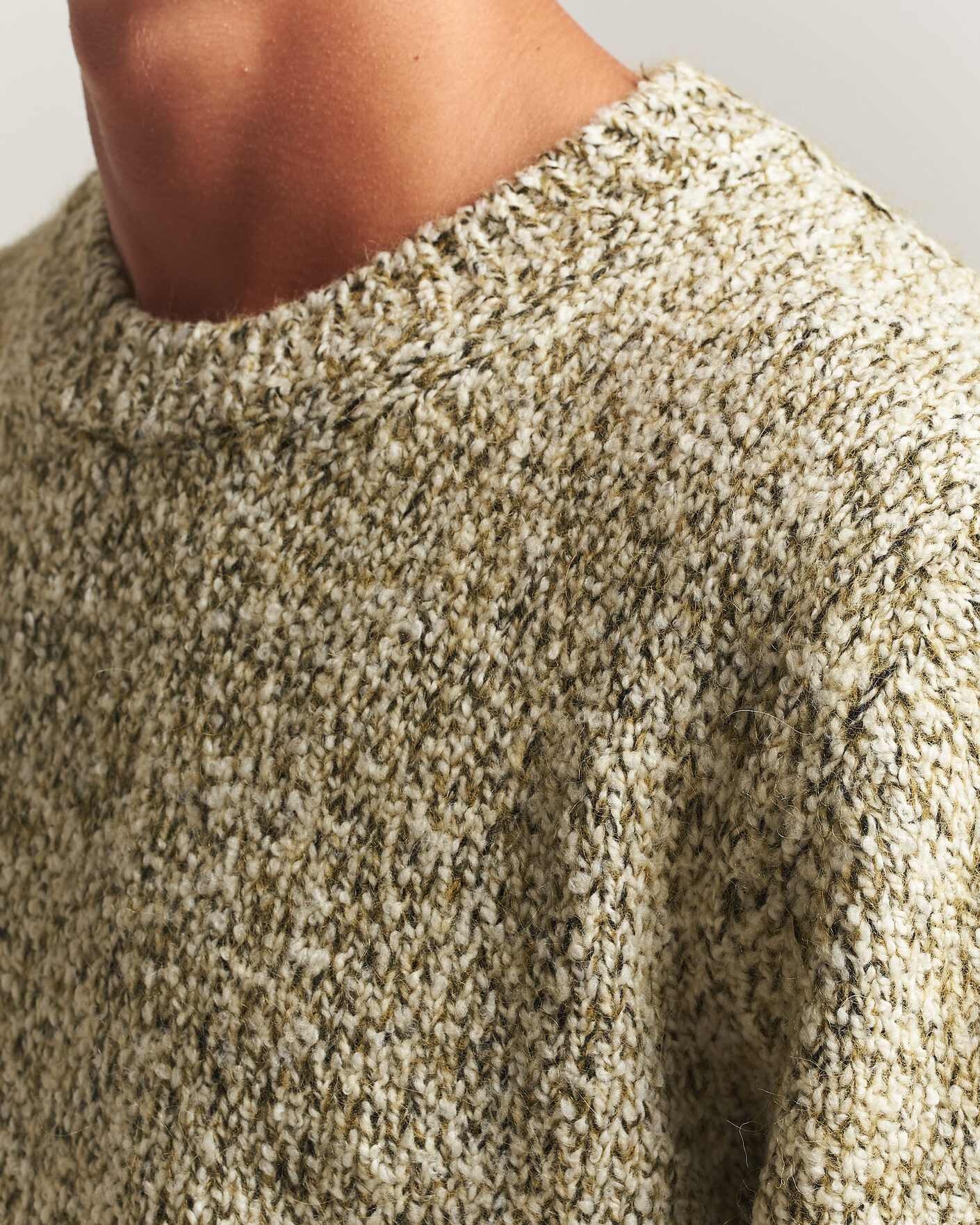 Heren | Truien | Massimo Alba | Chad Mouline Sweater Olive
