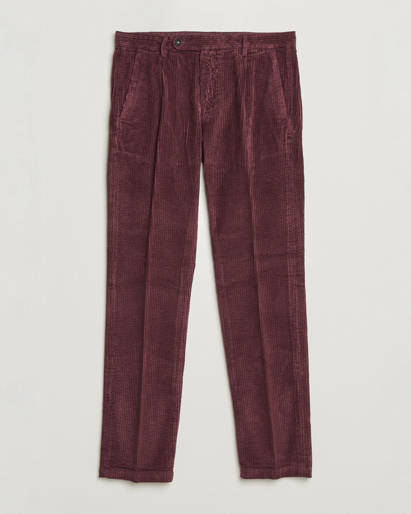 Heren | Broeken | Massimo Alba | Ionio Pleated Corduroy Pants Rose Brown