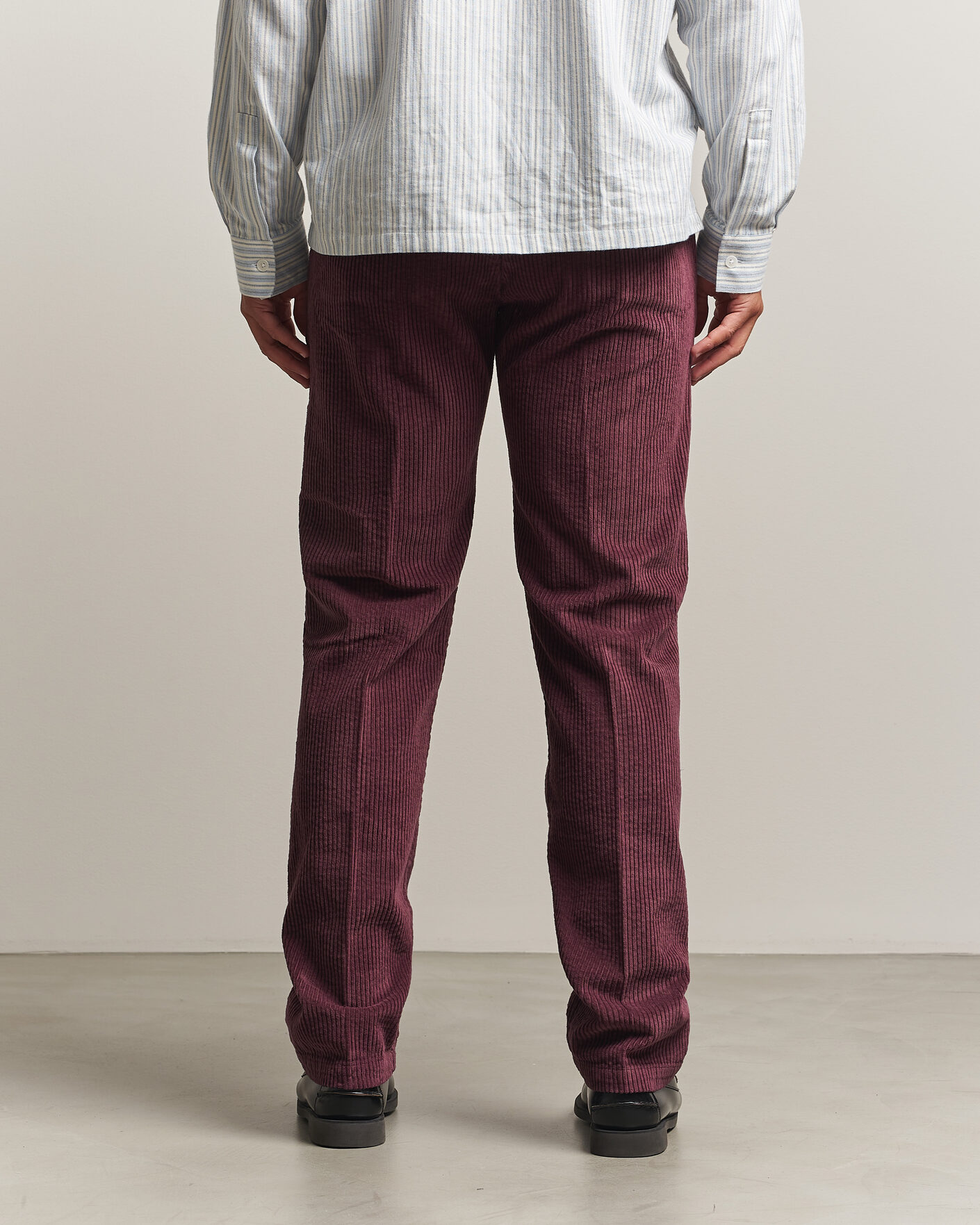 Heren | Broeken | Massimo Alba | Ionio Pleated Corduroy Pants Rose Brown