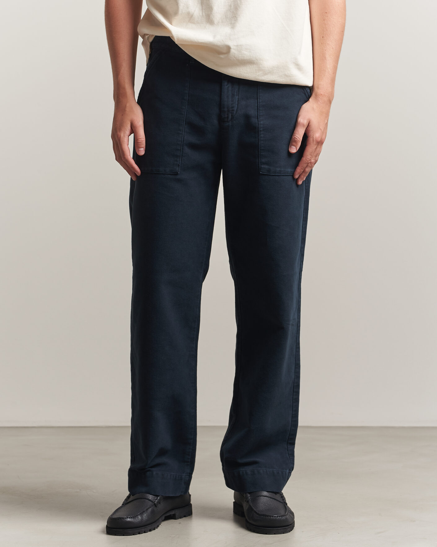 Polo Ralph Lauren Seersucker Pants Newport Navy | Man - CareOfCarl.nl