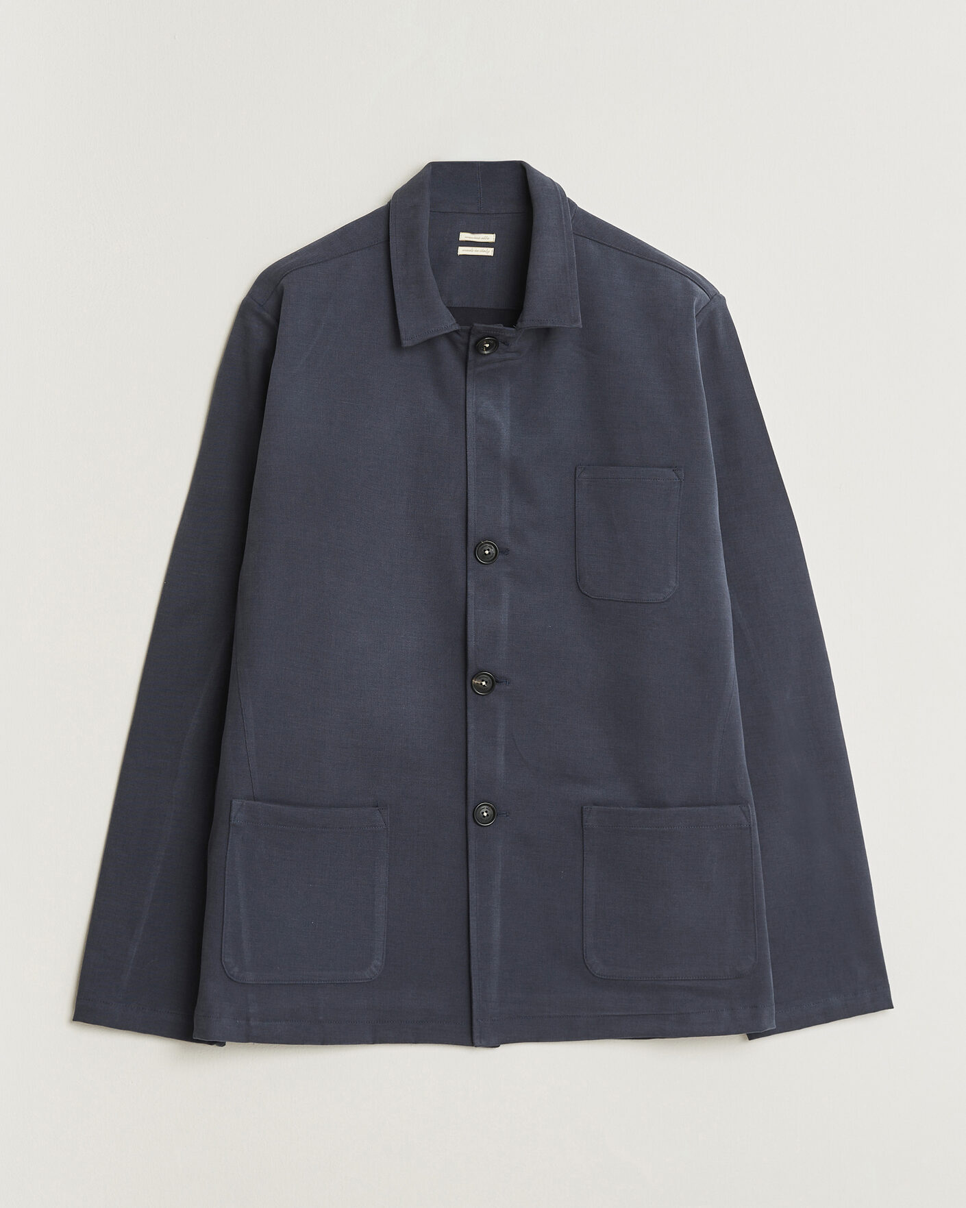 Heren | Jassen | Massimo Alba | Florida Brushed Cotton Jacket Navy