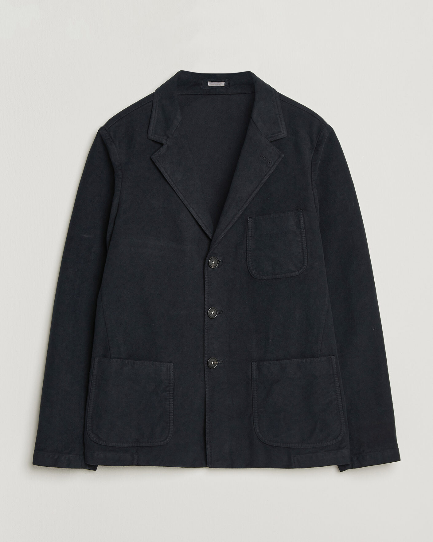 Heren | Blazers | Massimo Alba | Baglietto Moleskine Jacket Navy
