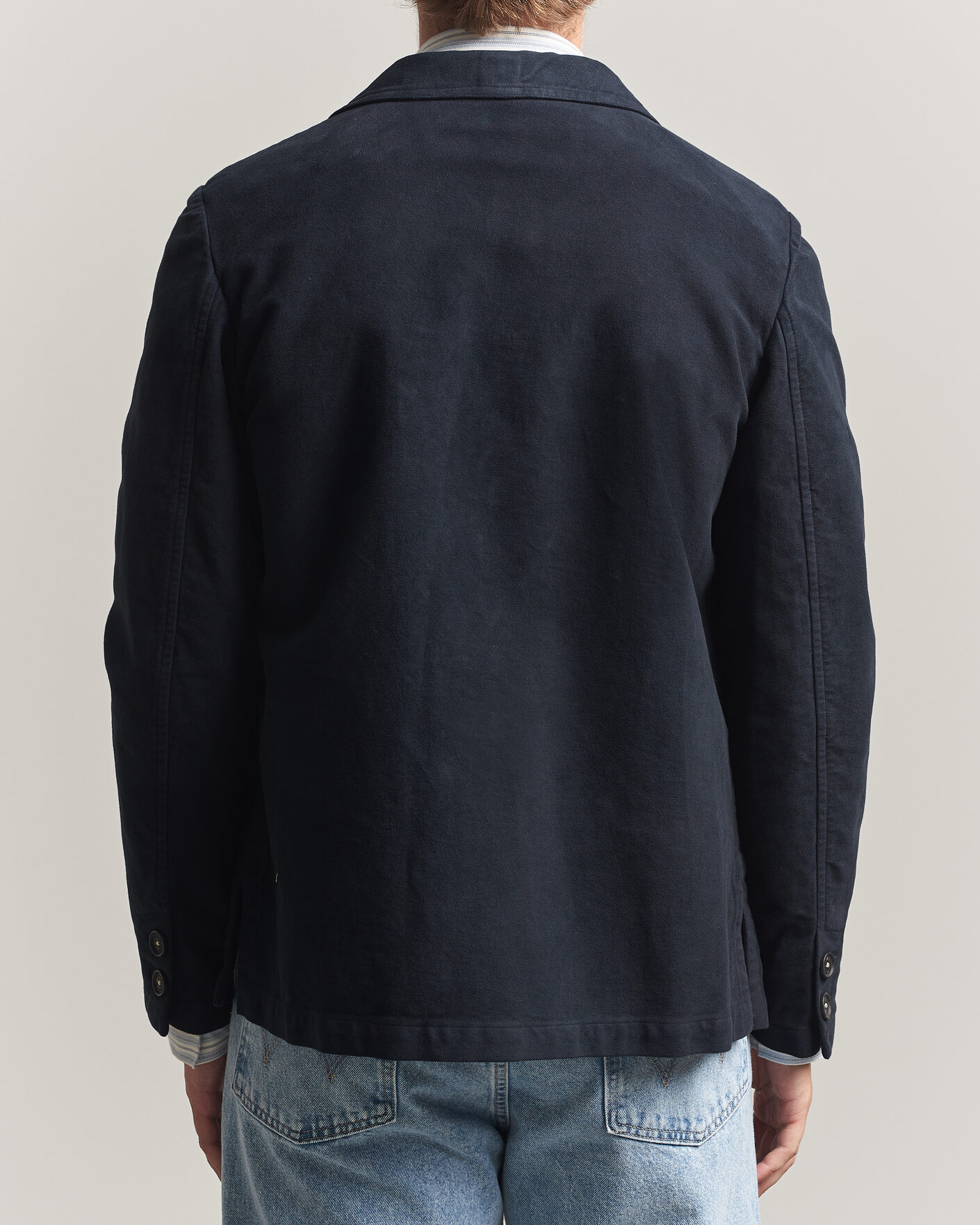 Heren | Blazers | Massimo Alba | Baglietto Moleskine Jacket Navy