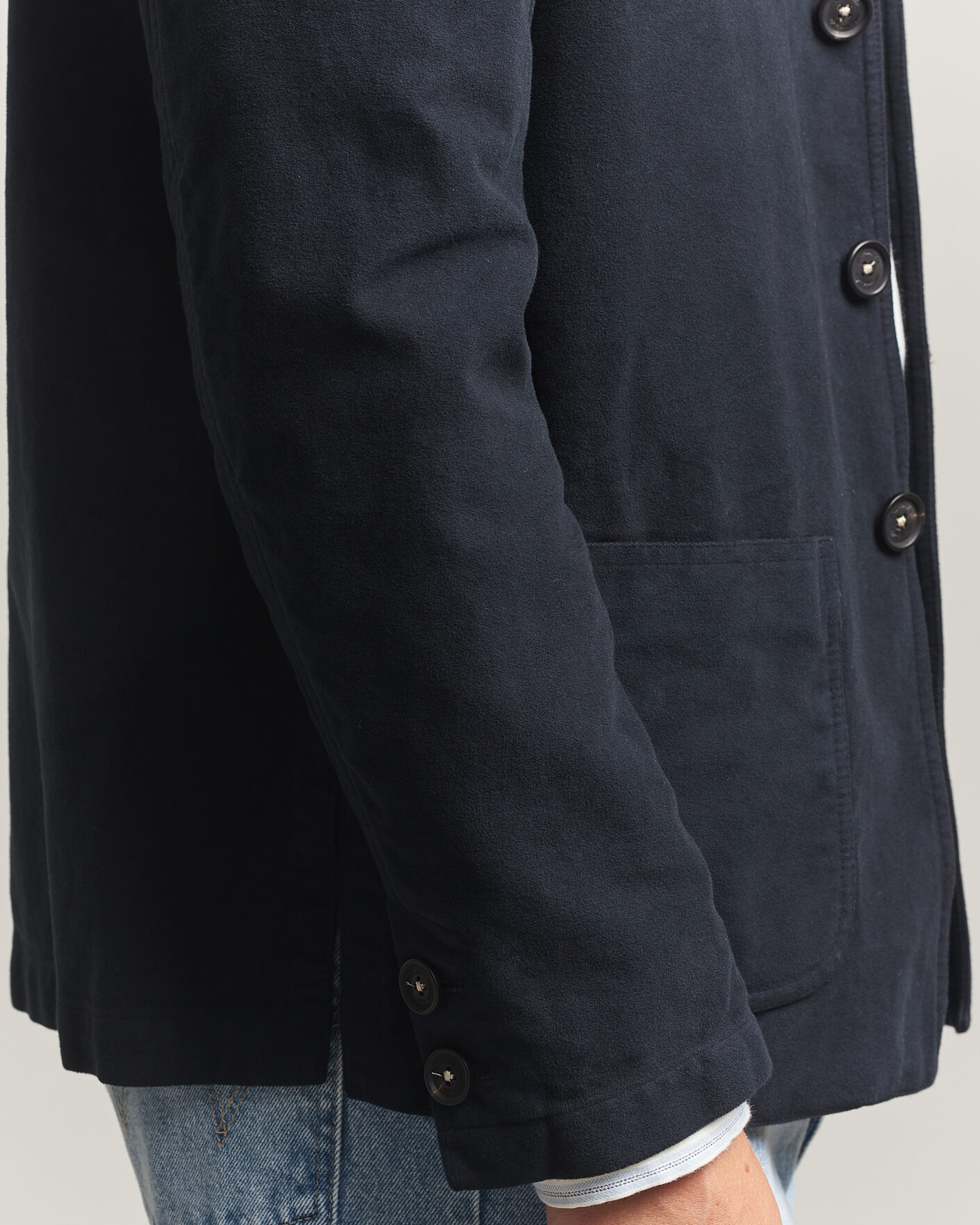 Heren | Blazers | Massimo Alba | Baglietto Moleskine Jacket Navy