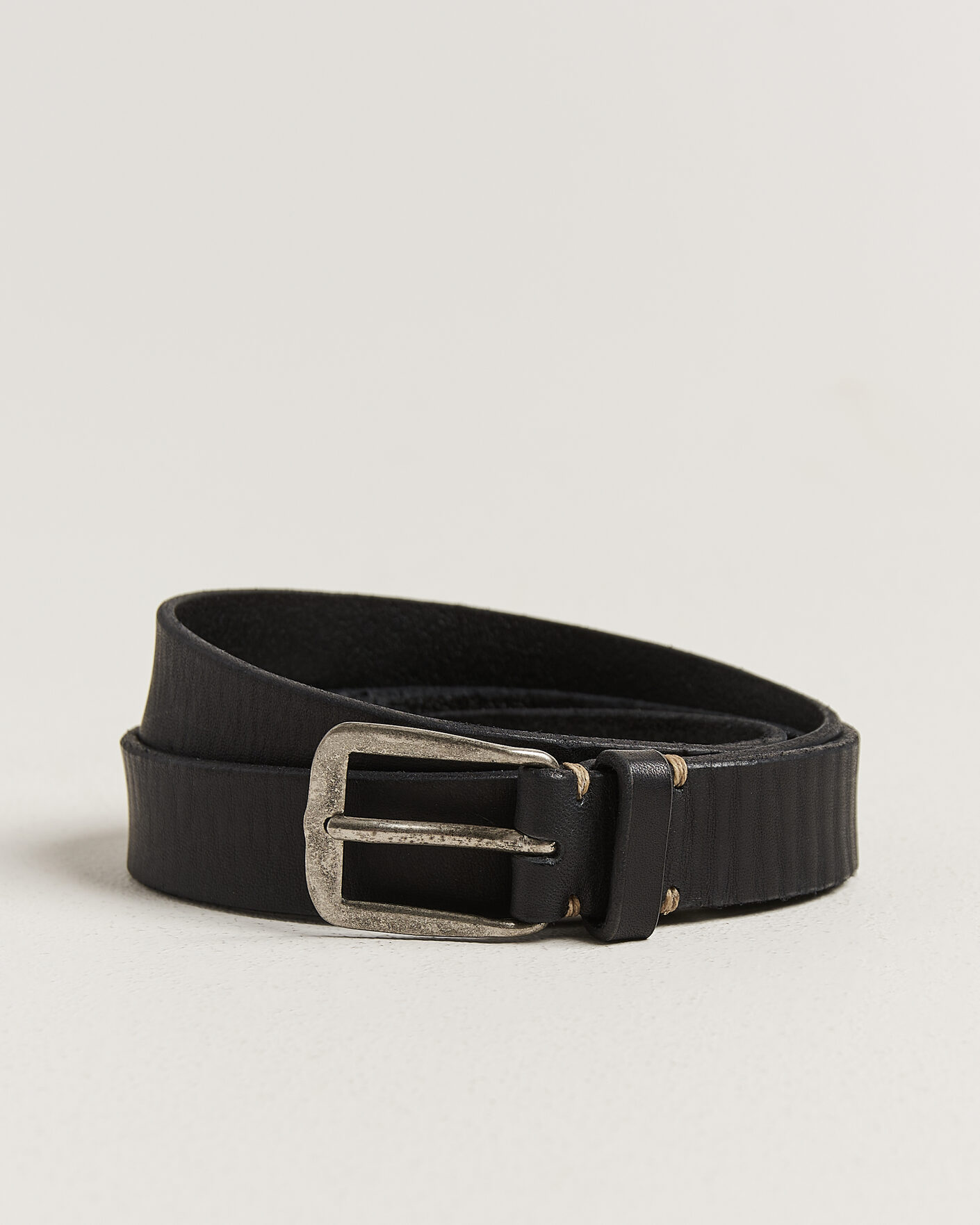 Heren | Riemen | Massimo Alba | Budapest Belt Black Calf