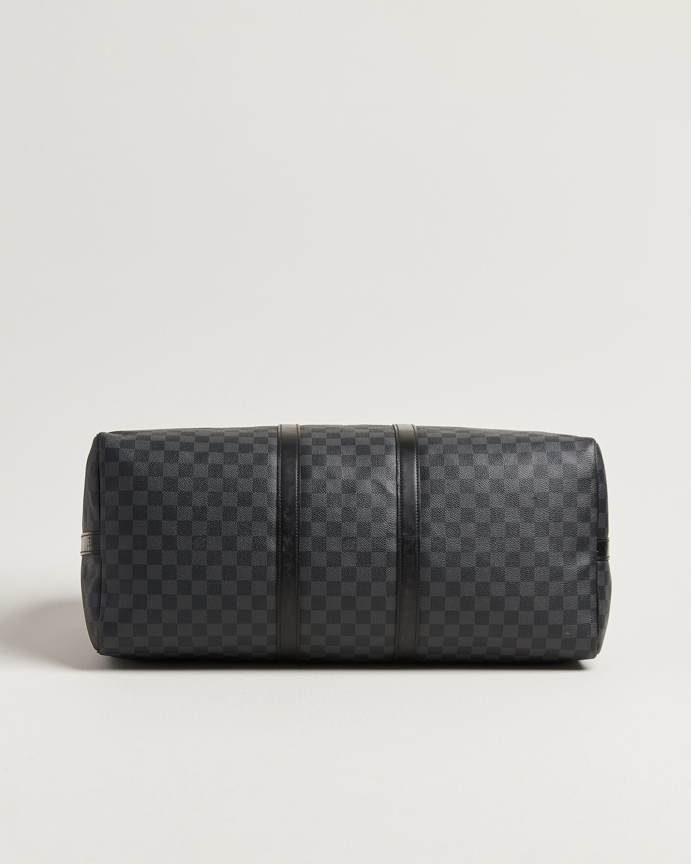 Heren | Pre-Owned & Vintage Bags | Louis Vuitton Pre-Owned | Keepall 55 Bandouliére Damier Graphite