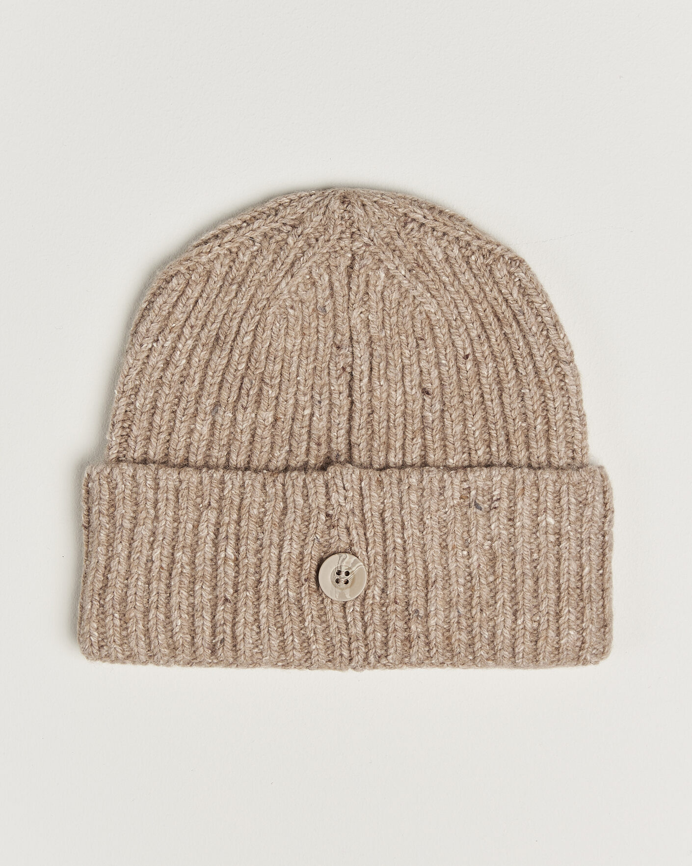 Heren | Mutsen | Carhartt WIP | Anglistic Wool/Cotton Beanie Specled Fleur De Sel