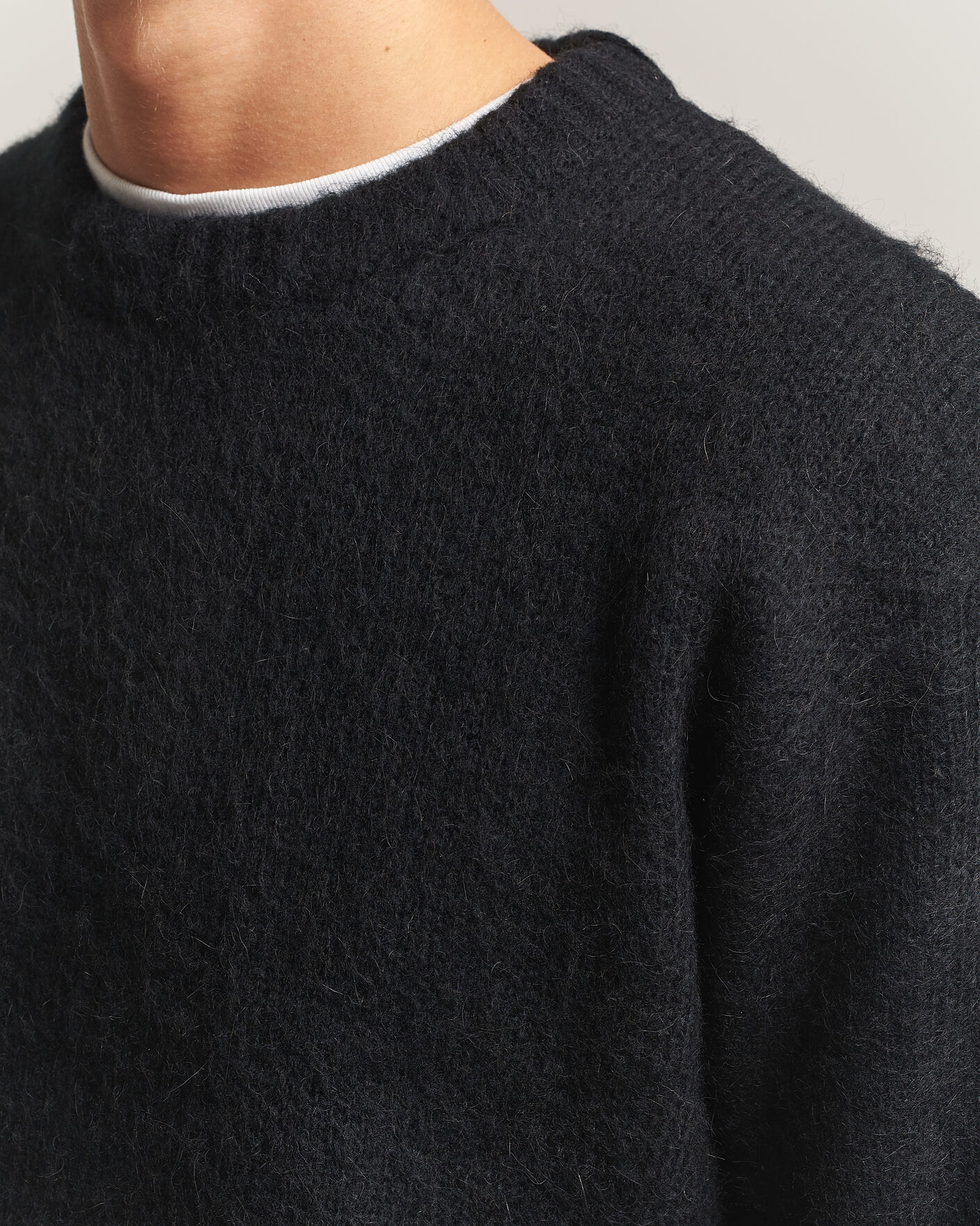 Heren | Truien | Carhartt WIP | Merton Knitted Alpaca Sweater Black