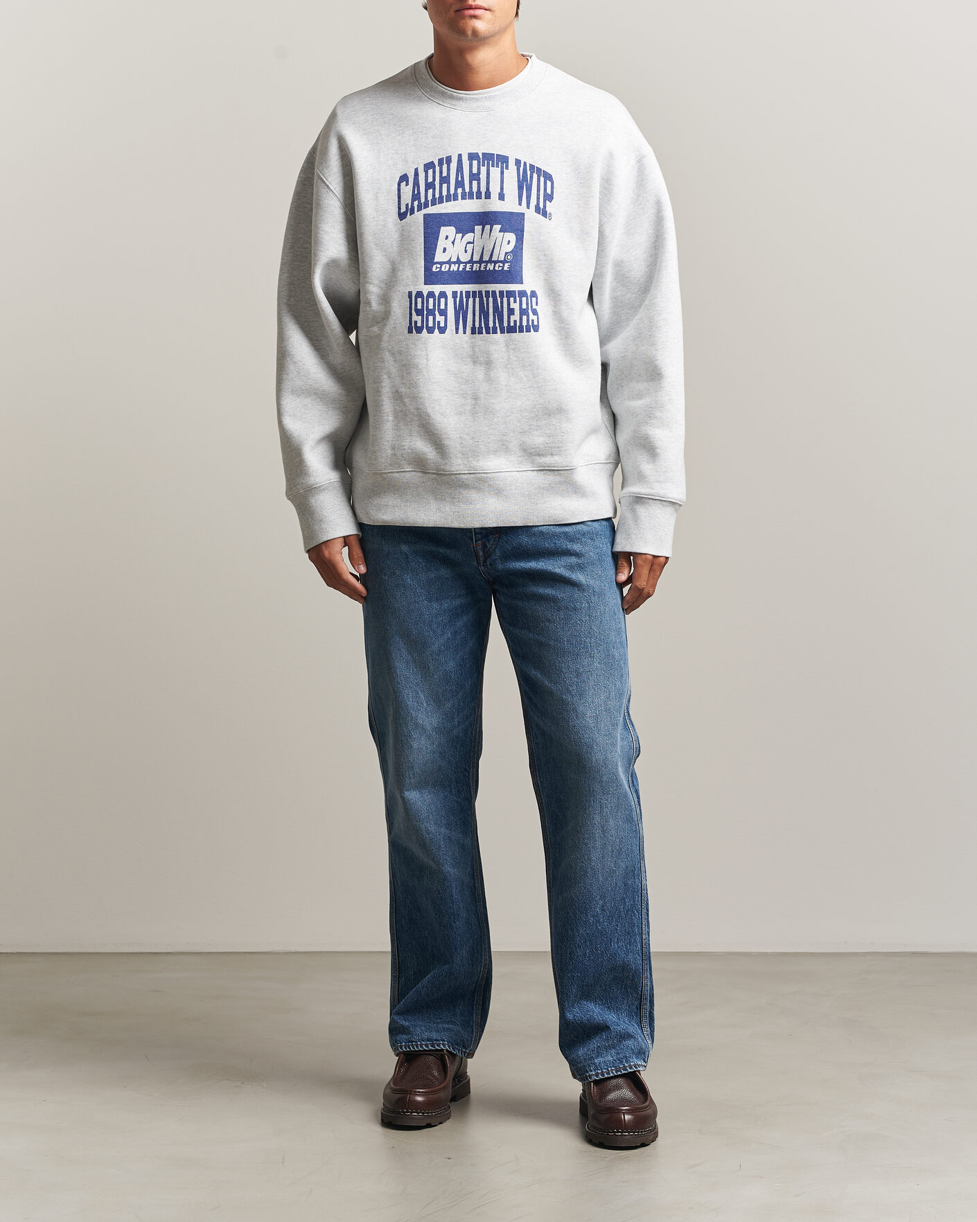 Heren | Truien | Carhartt WIP | 1989 Winners Sweatshirt Ash Heather