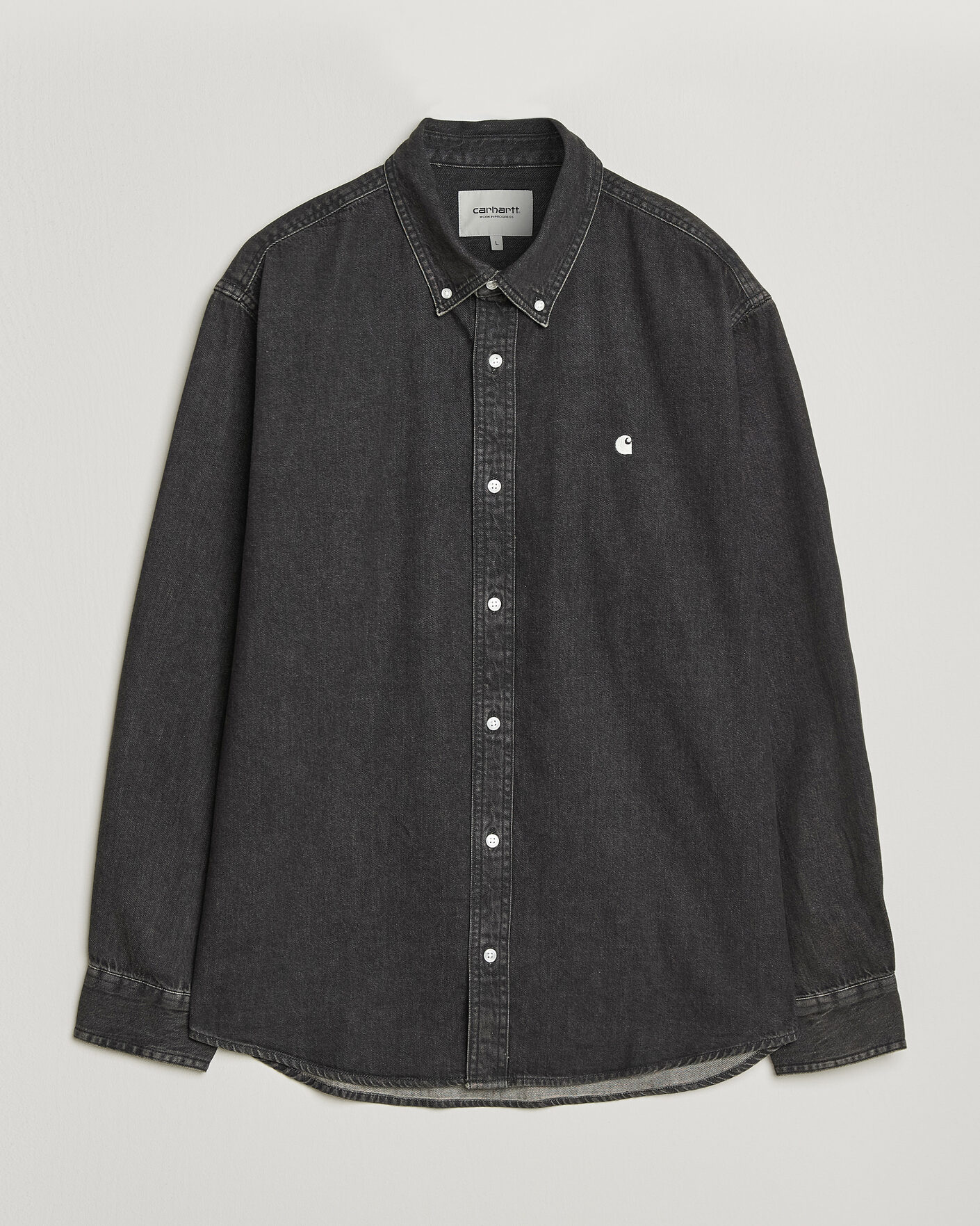 Heren | Overhemden | Carhartt WIP | Lucas Denim Shirt Black