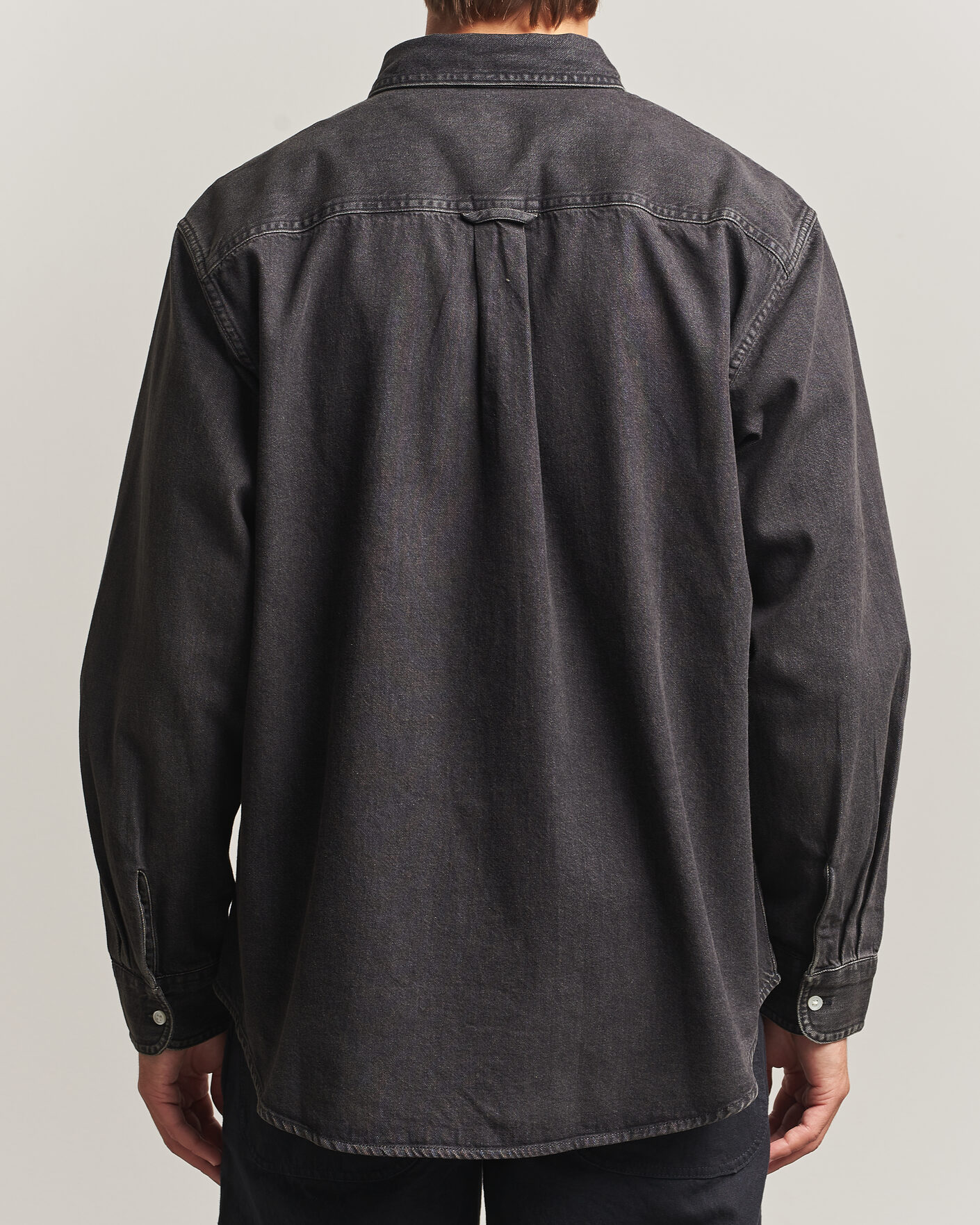 Heren | Overhemden | Carhartt WIP | Lucas Denim Shirt Black