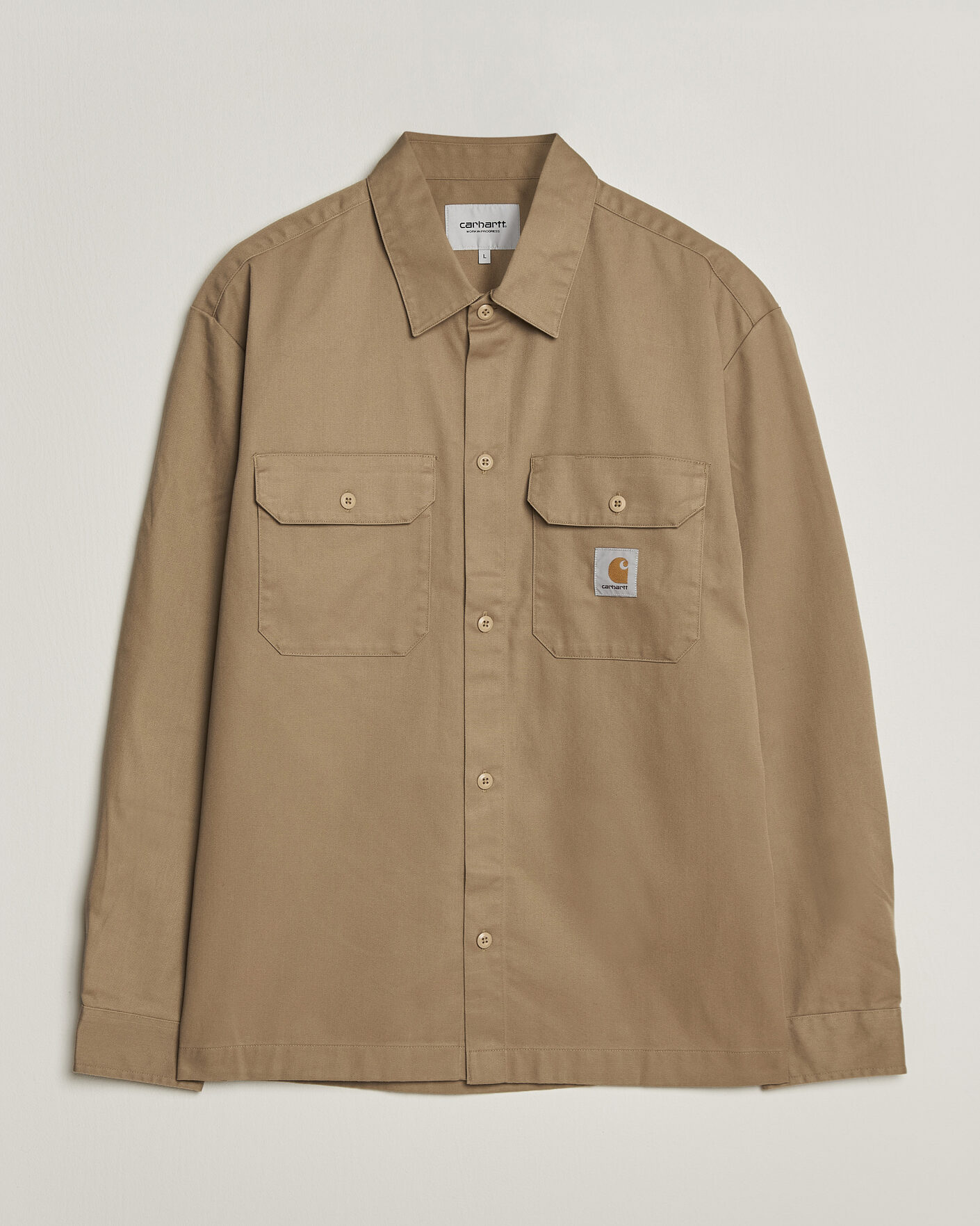 Heren | Overhemden | Carhartt WIP | Craft Twill Shirt Leather