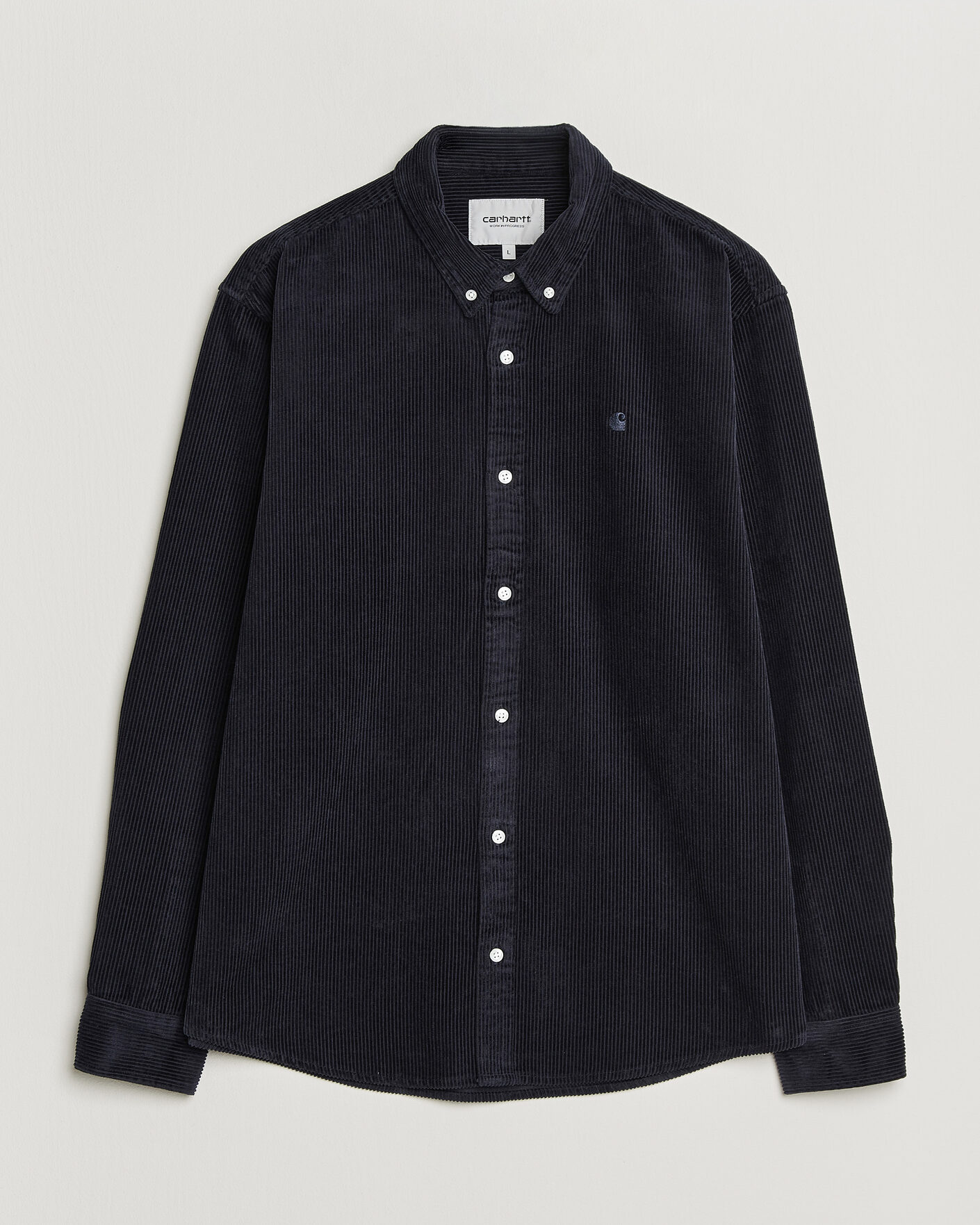 Heren | Overhemden | Carhartt WIP | Madison Cord Shirt Dark Navy