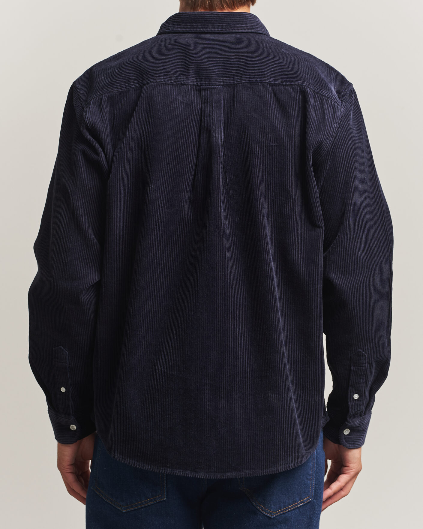 Heren | Overhemden | Carhartt WIP | Madison Cord Shirt Dark Navy