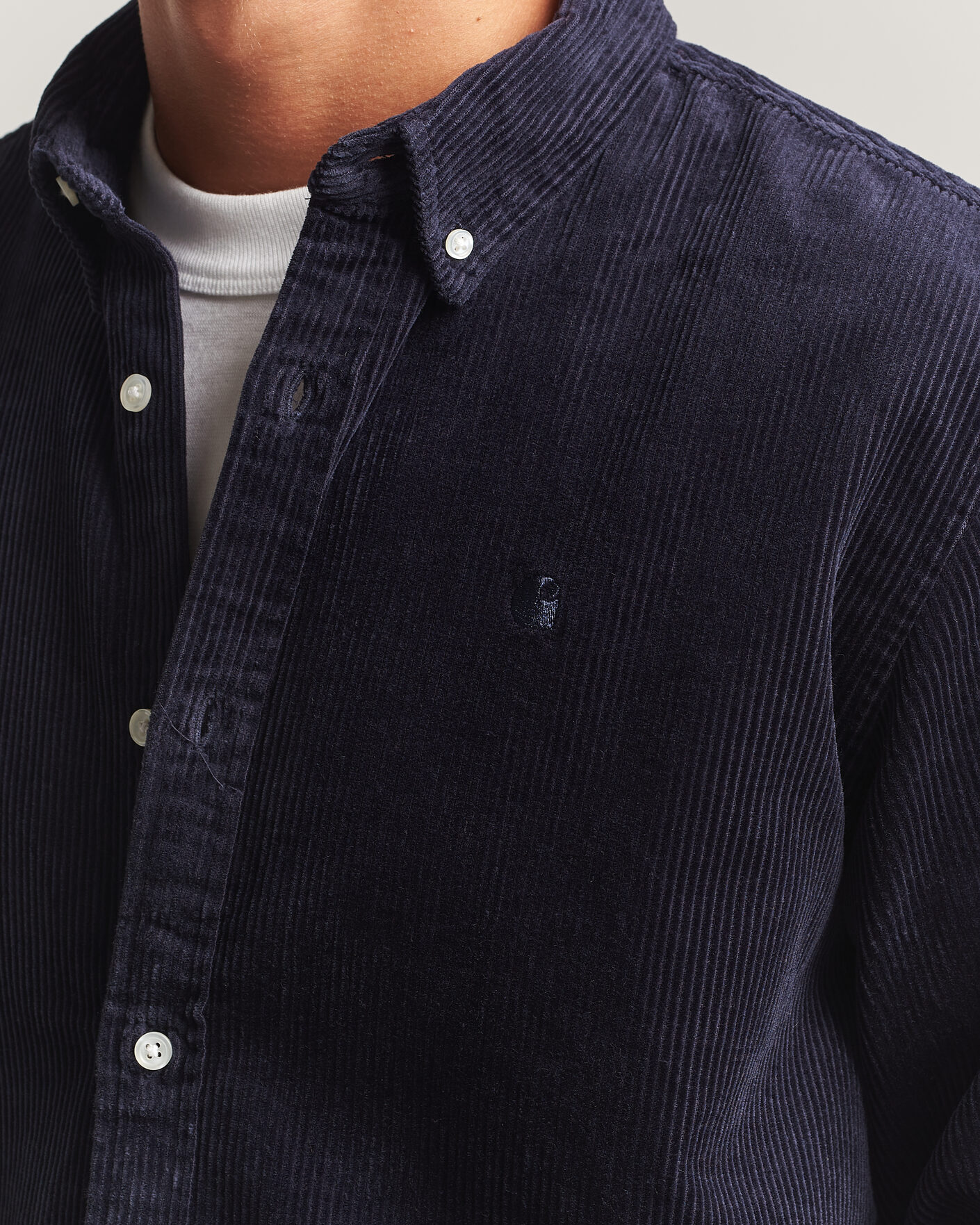 Heren | Overhemden | Carhartt WIP | Madison Cord Shirt Dark Navy