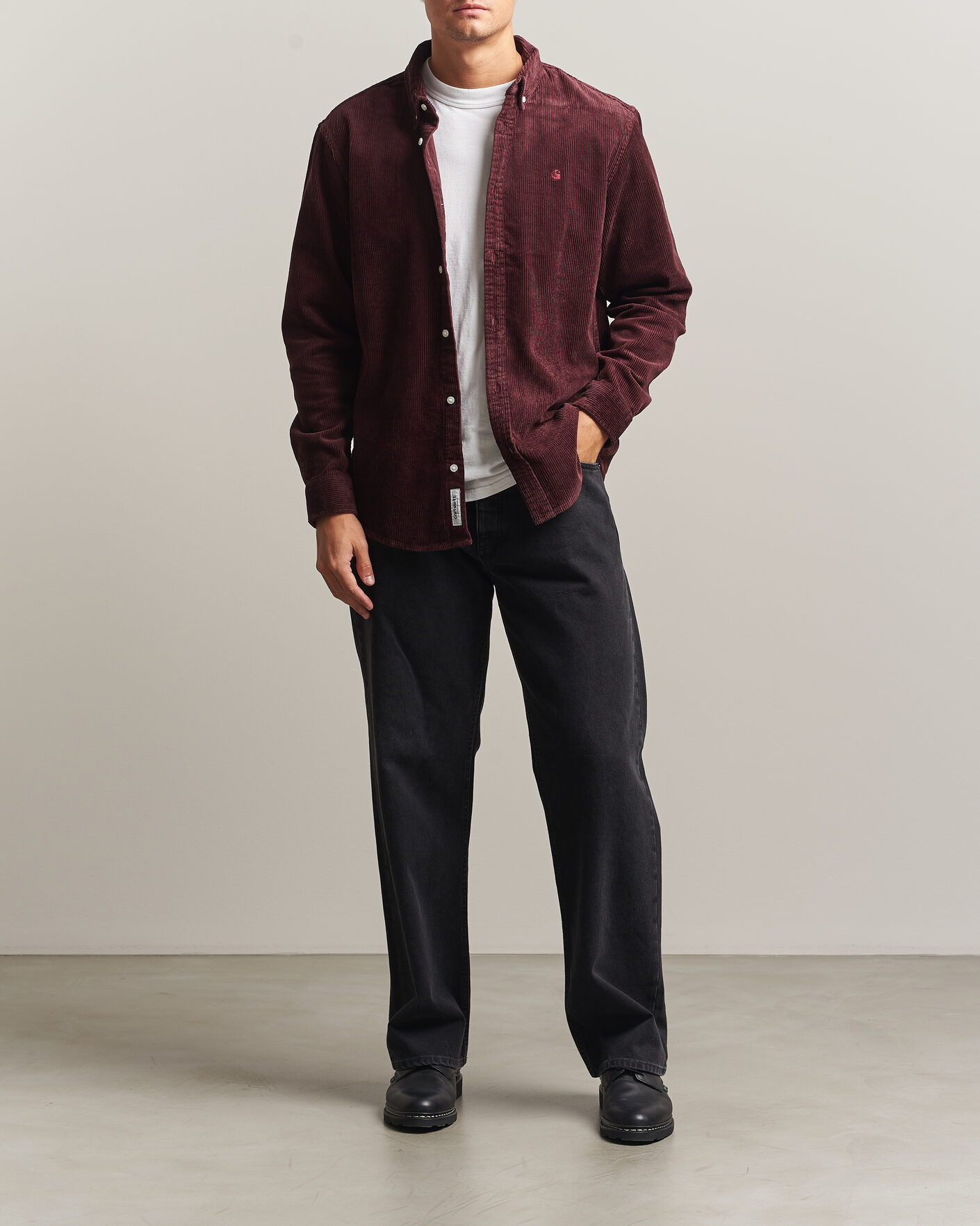 Heren | Overhemden | Carhartt WIP | Madison Cord Shirt Amarone