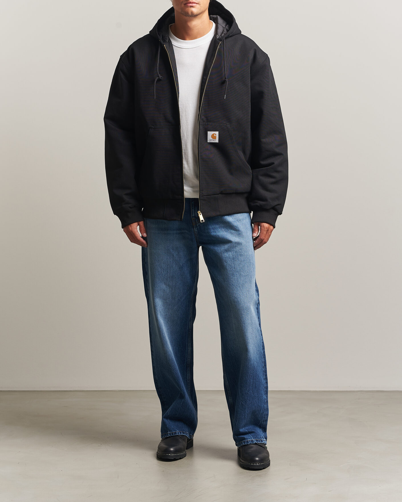 Heren | Broeken | Carhartt WIP | Payson Pant Blue Marble Used Wash